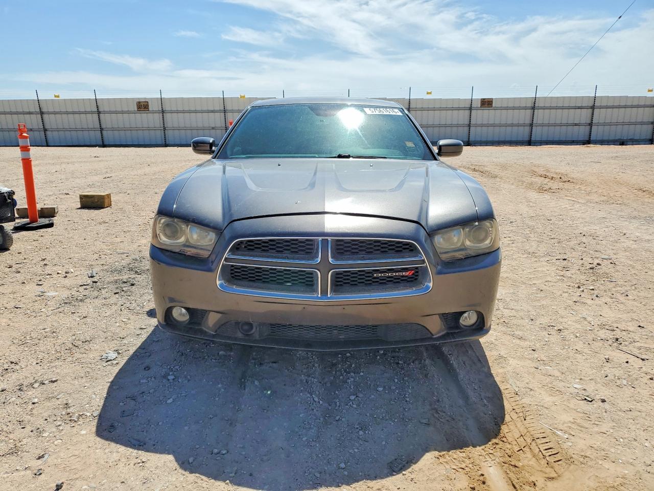 2014 Dodge Charger R Gray vin: 2C3CDXCTXEH180630