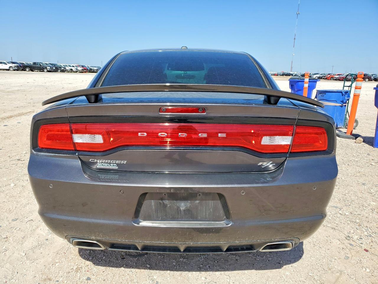 2014 Dodge Charger R Gray vin: 2C3CDXCTXEH180630