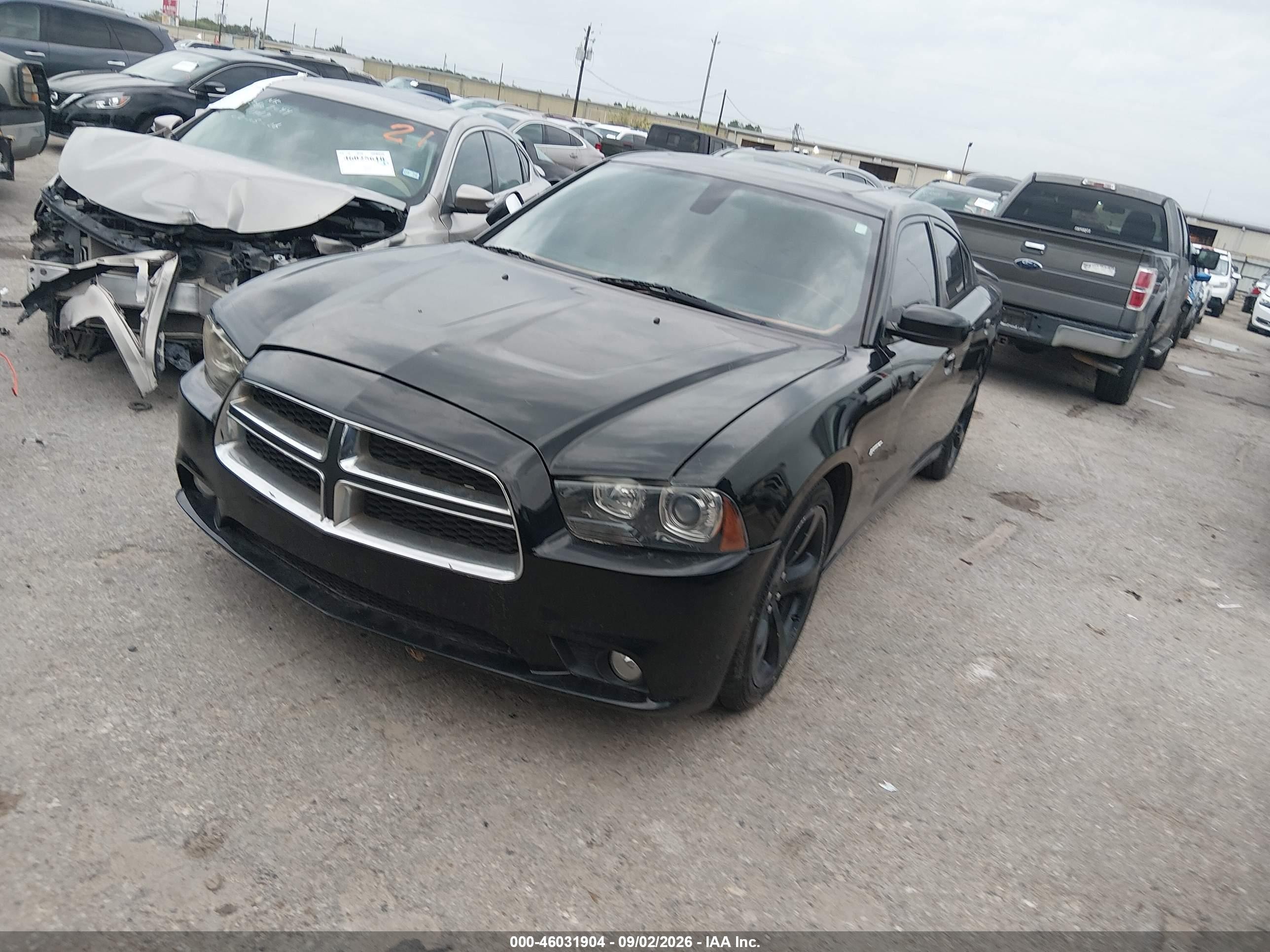 2014 Dodge Charger R/t Black vin: 2C3CDXCTXEH184192