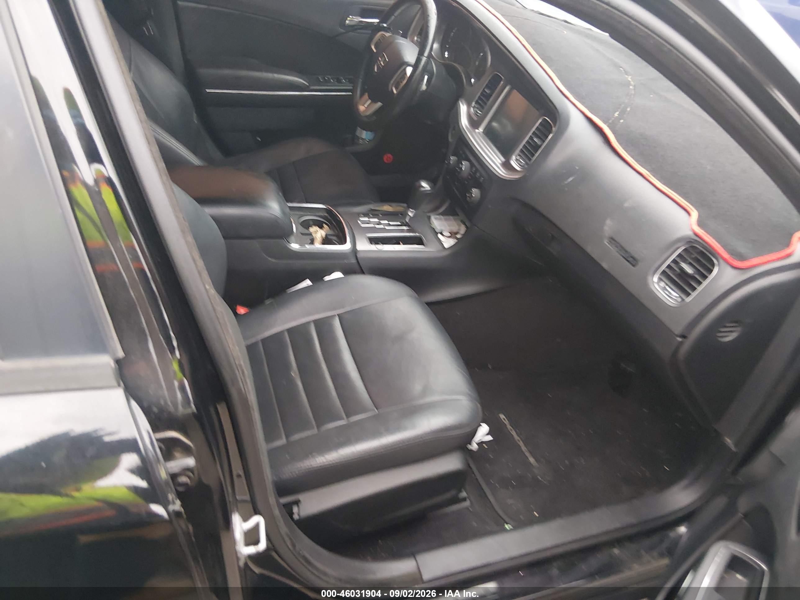 2014 Dodge Charger R/t Black vin: 2C3CDXCTXEH184192