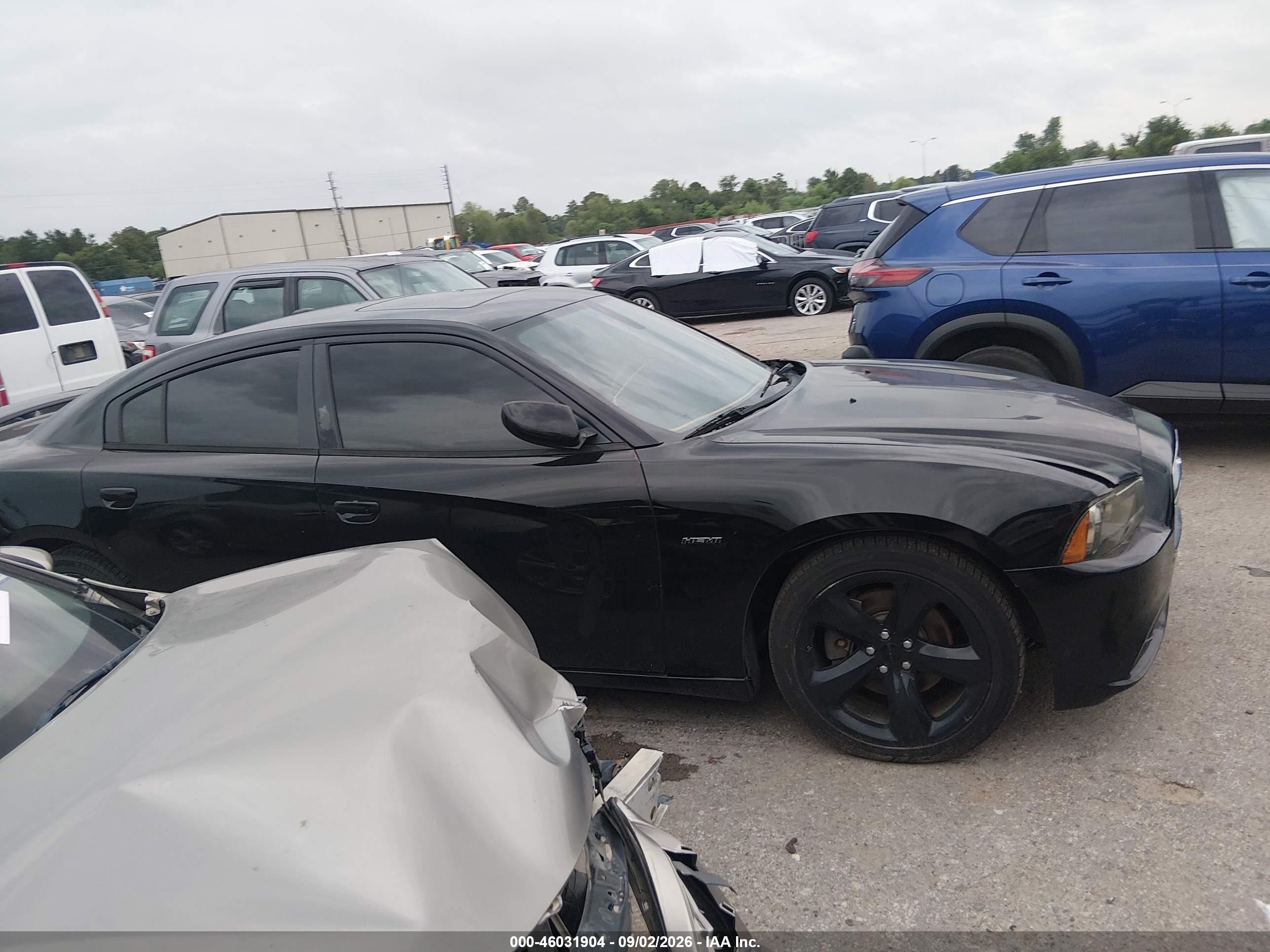 2014 Dodge Charger R/t Black vin: 2C3CDXCTXEH184192