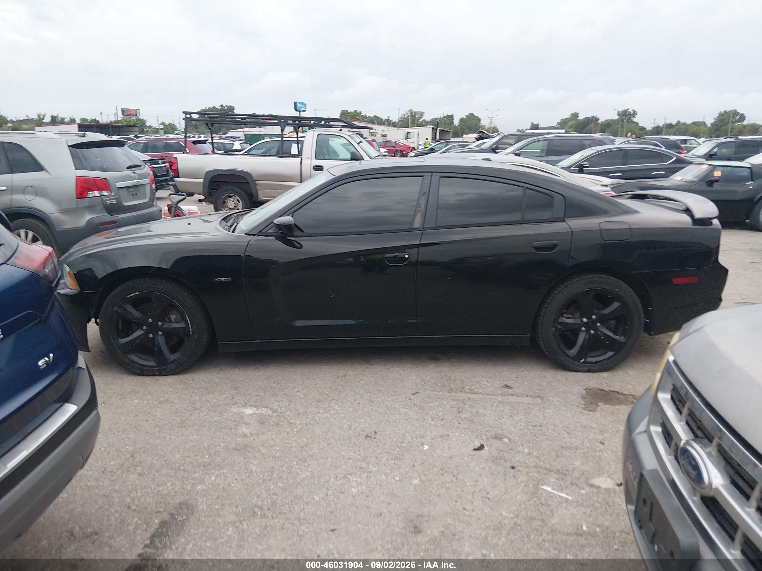 2014 Dodge Charger R/t Black vin: 2C3CDXCTXEH184192