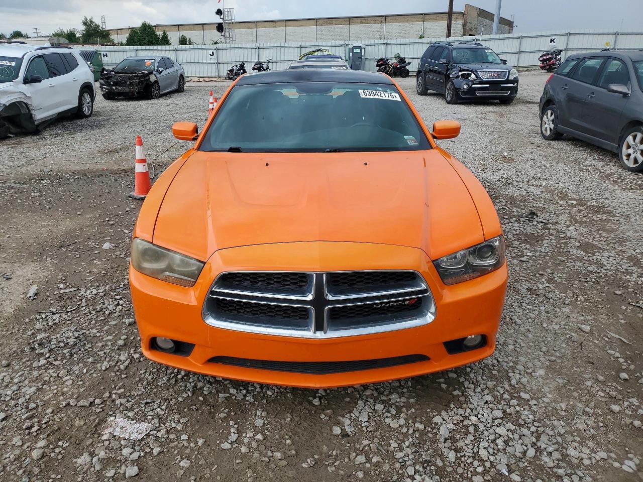 2014 Dodge Charger R/t Orange vin: 2C3CDXCTXEH213710