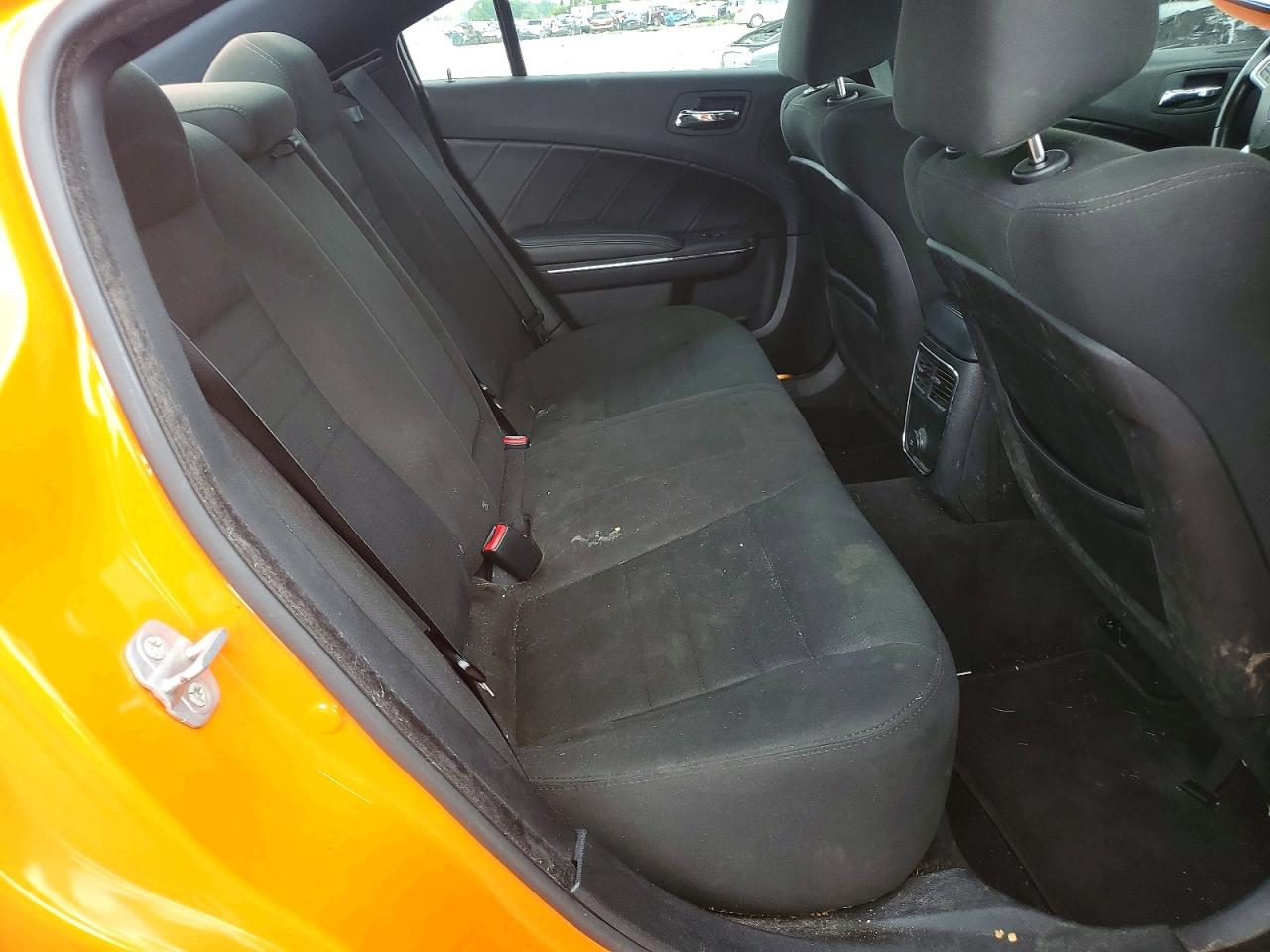 2014 Dodge Charger R/t Orange vin: 2C3CDXCTXEH213710