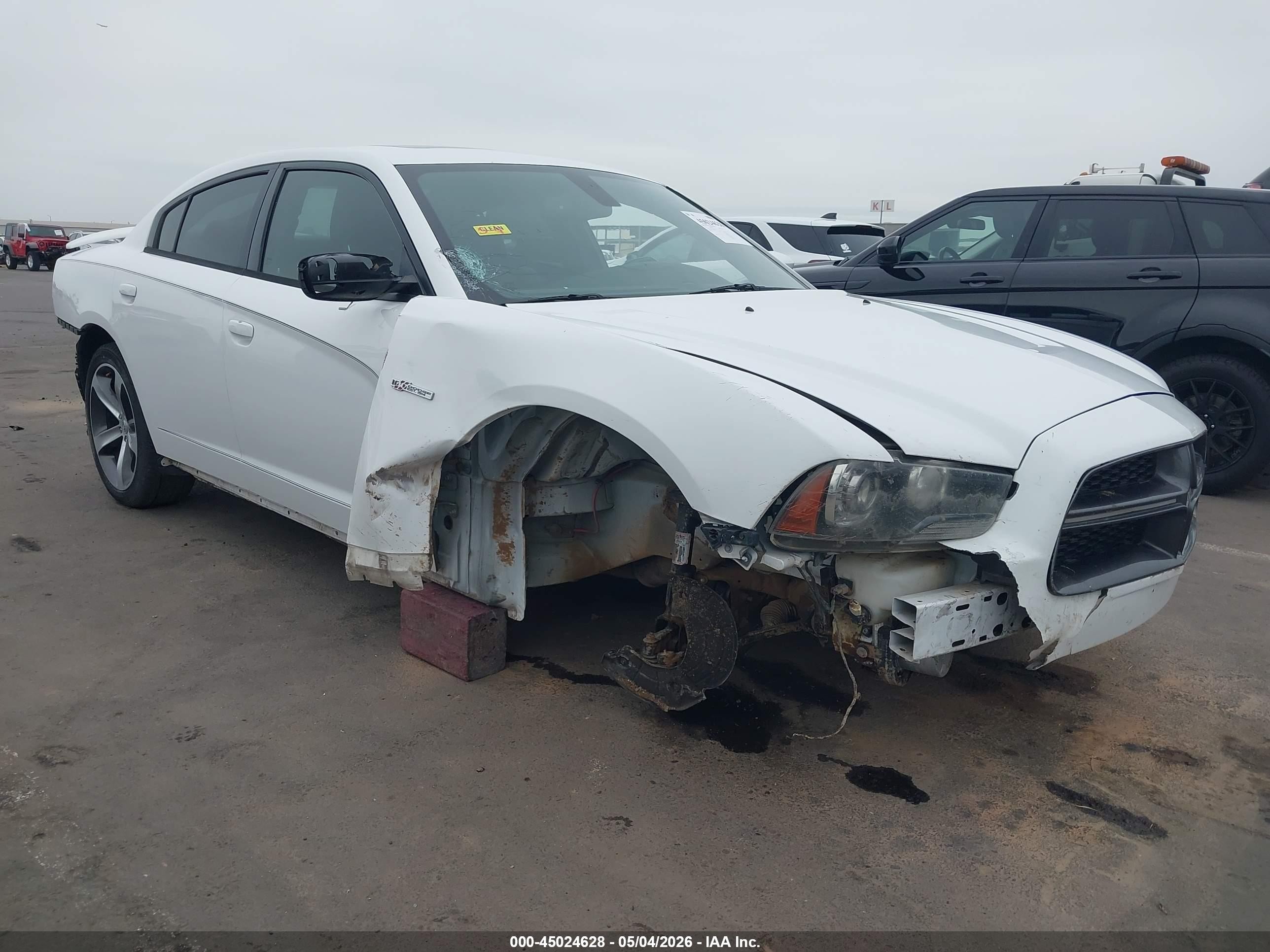 2014 Dodge Charger R/t 100th Anniversary White vin: 2C3CDXCTXEH280677