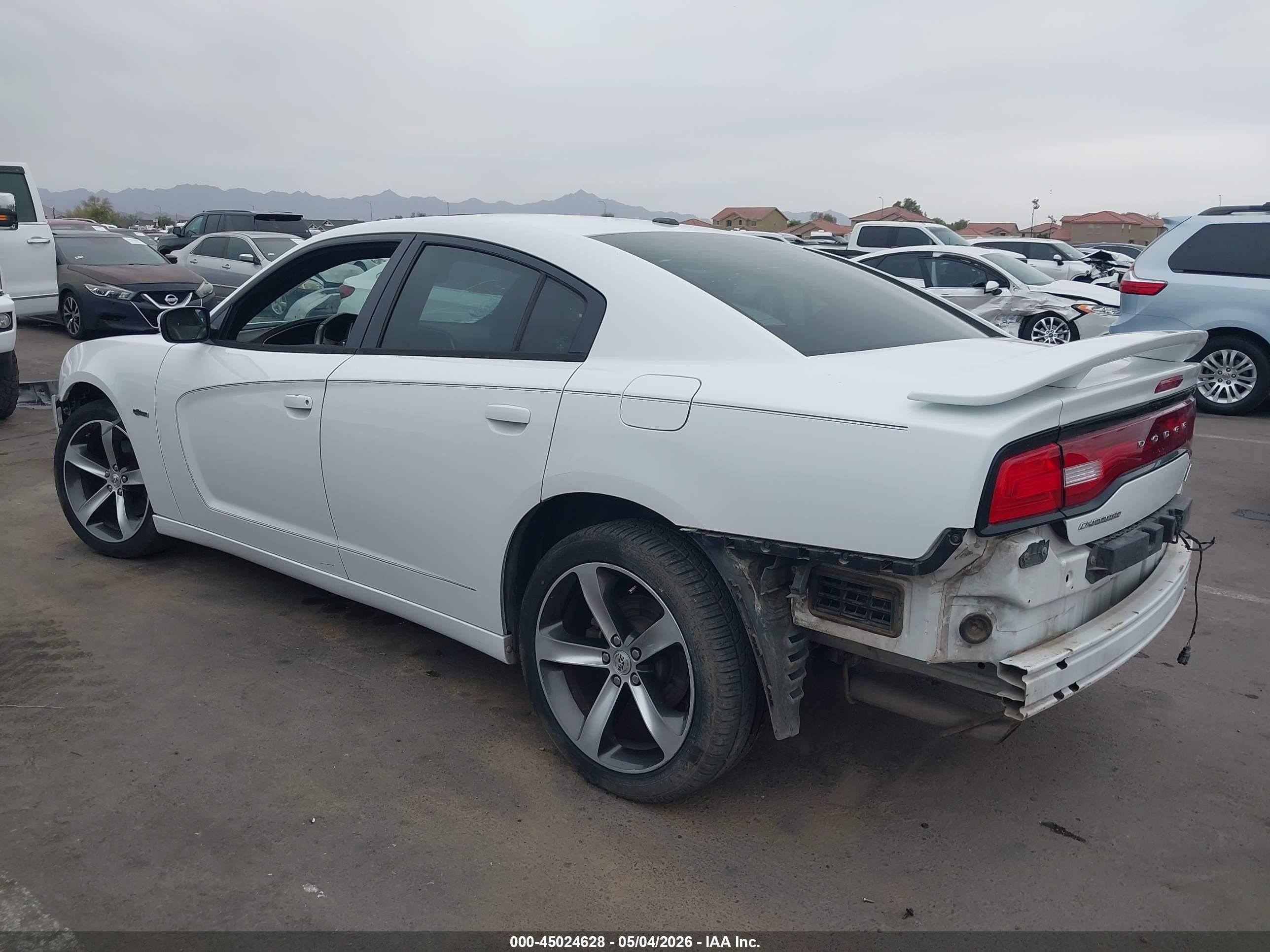 2014 Dodge Charger R/t 100th Anniversary White vin: 2C3CDXCTXEH280677