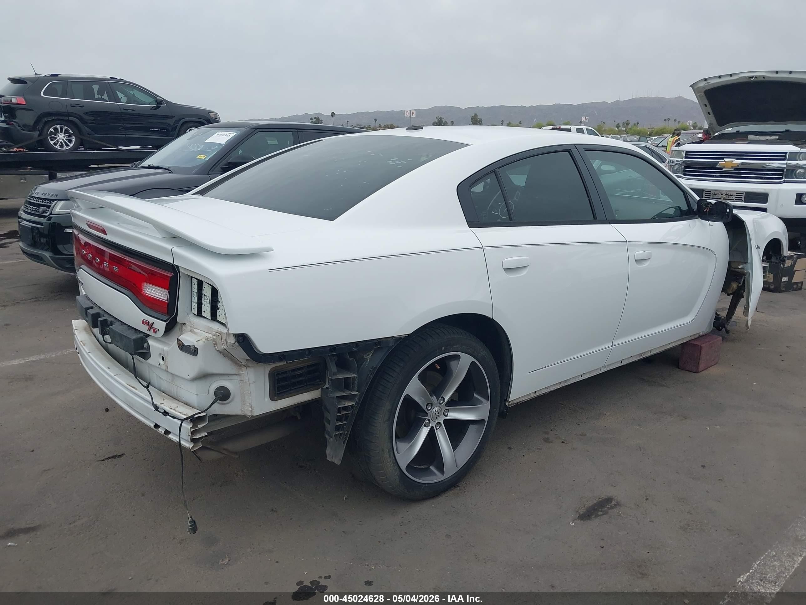 2014 Dodge Charger R/t 100th Anniversary White vin: 2C3CDXCTXEH280677
