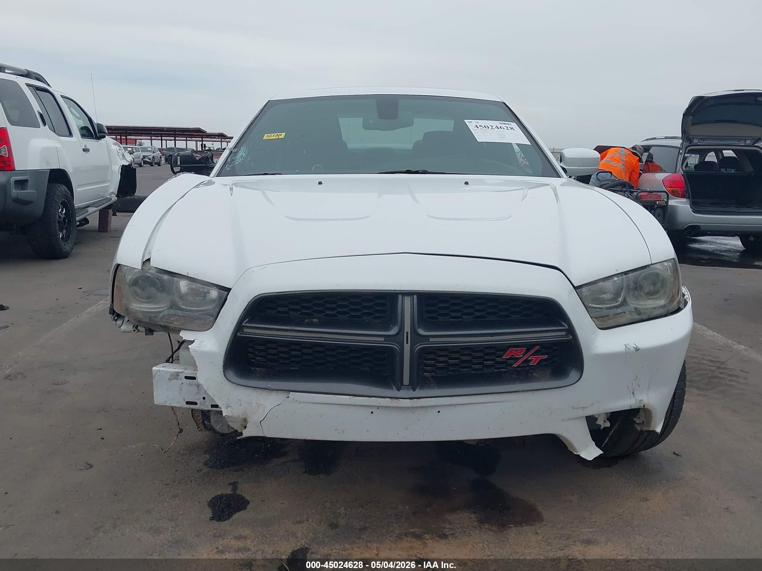 2014 Dodge Charger R/t 100th Anniversary White vin: 2C3CDXCTXEH280677