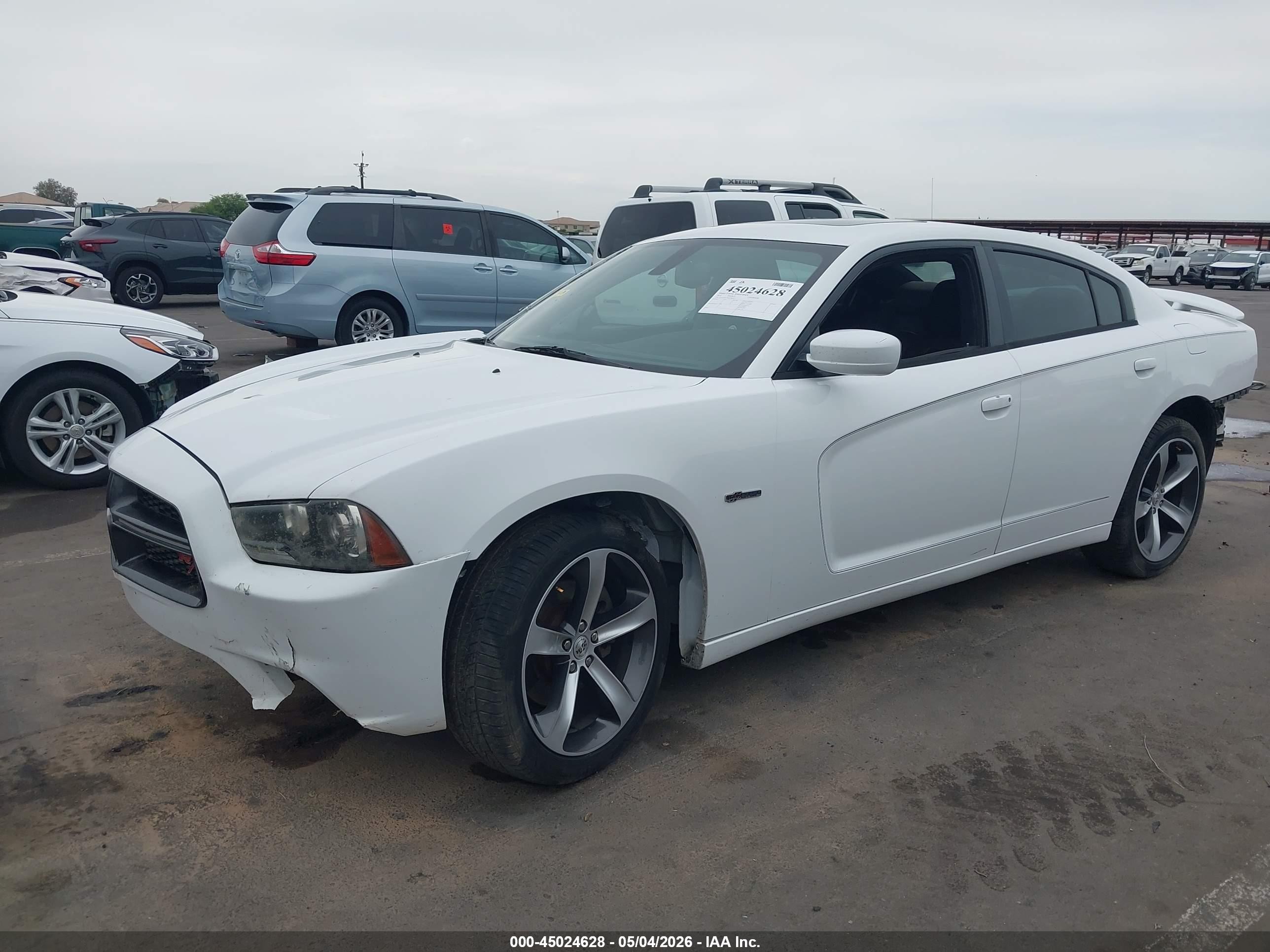2014 Dodge Charger R/t 100th Anniversary White vin: 2C3CDXCTXEH280677