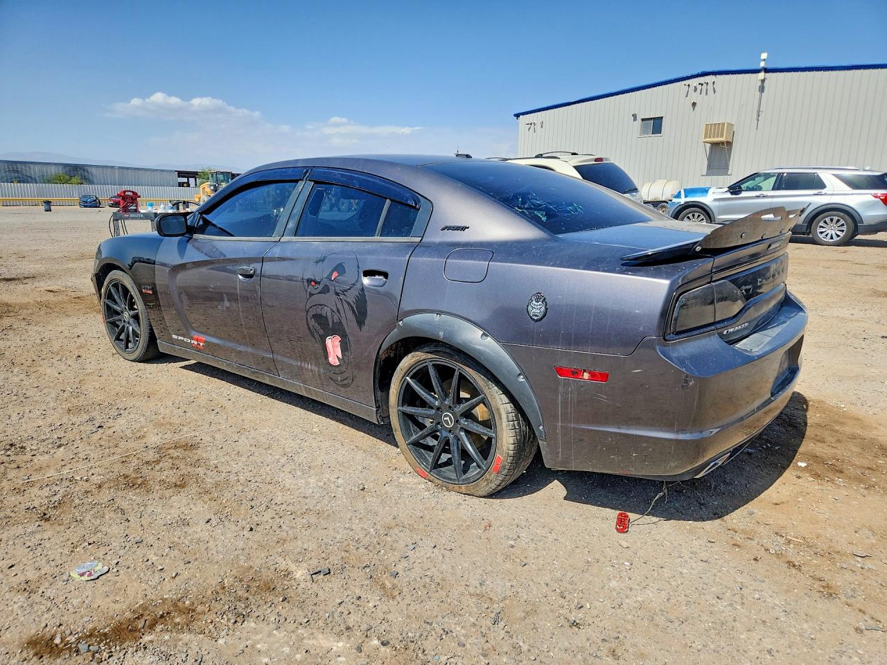 2014 Dodge Charger R/t Gray vin: 2C3CDXCTXEH369097