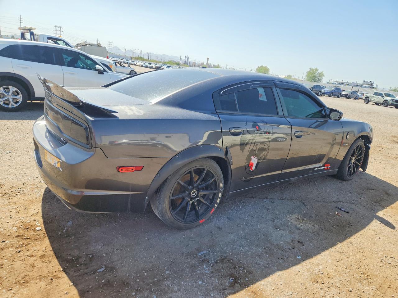 2014 Dodge Charger R/t Gray vin: 2C3CDXCTXEH369097