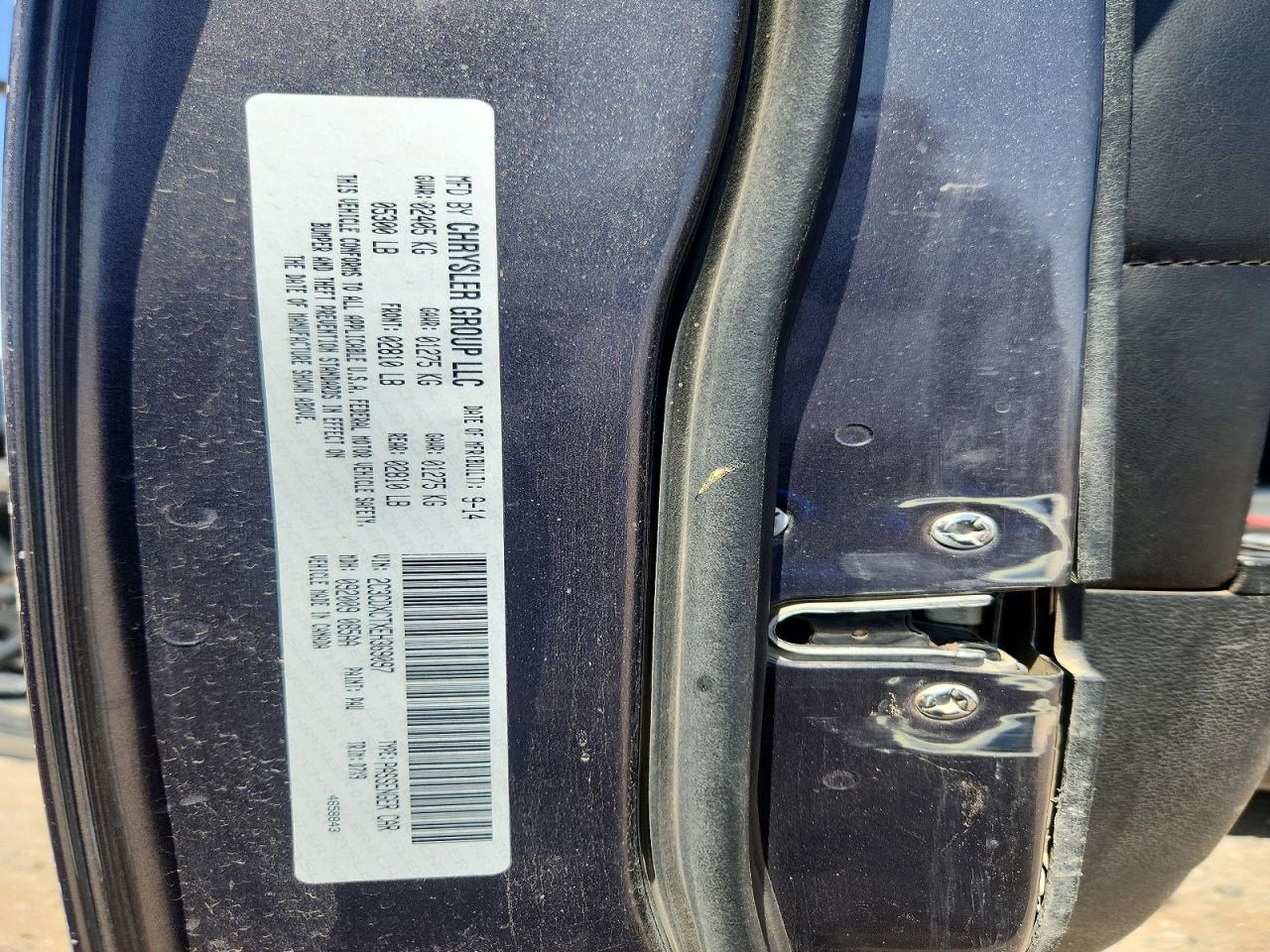 2014 Dodge Charger R/t Gray vin: 2C3CDXCTXEH369097