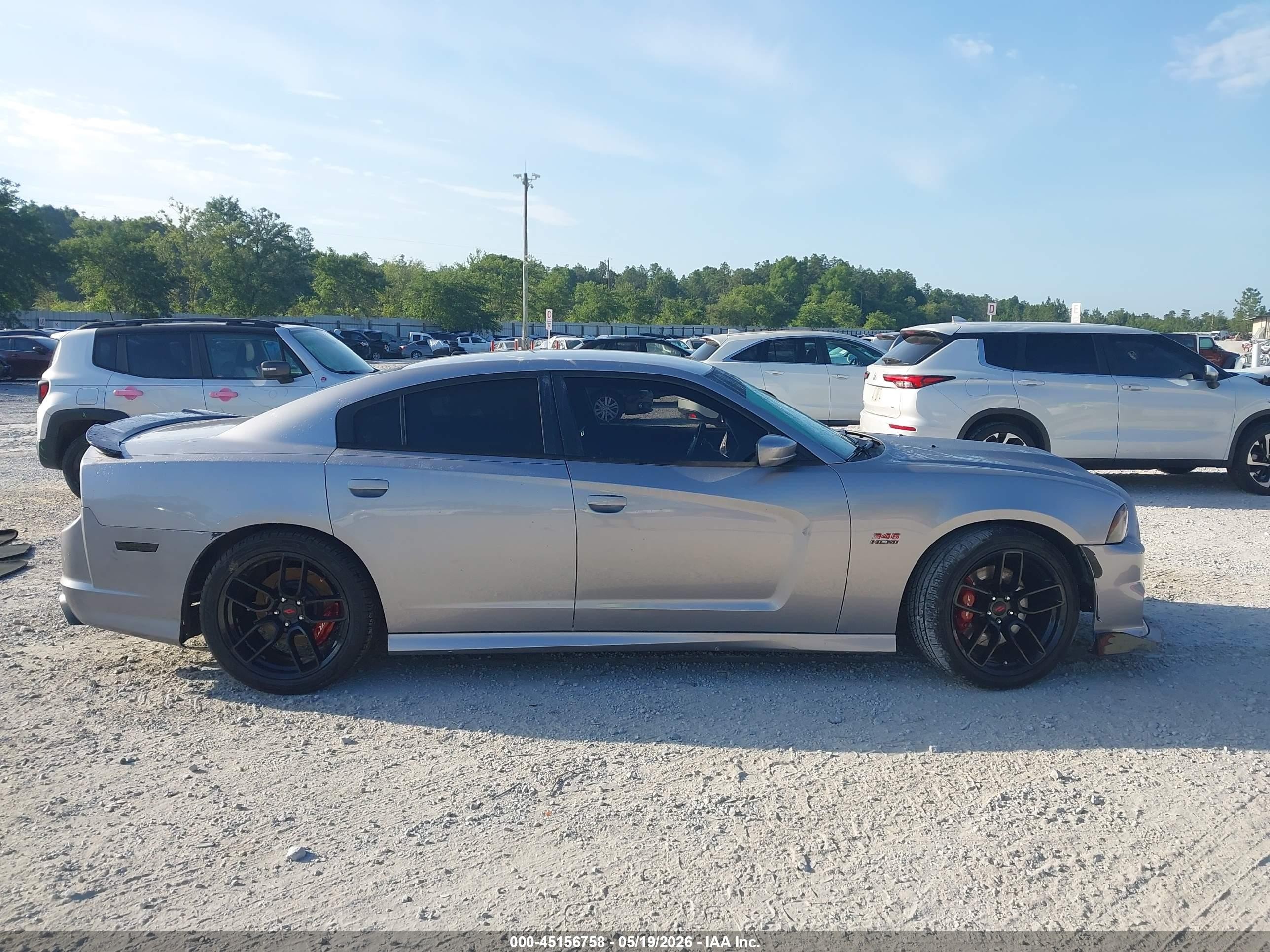 2014 Dodge Charger R/t Silver vin: 2C3CDXCTXEH369178