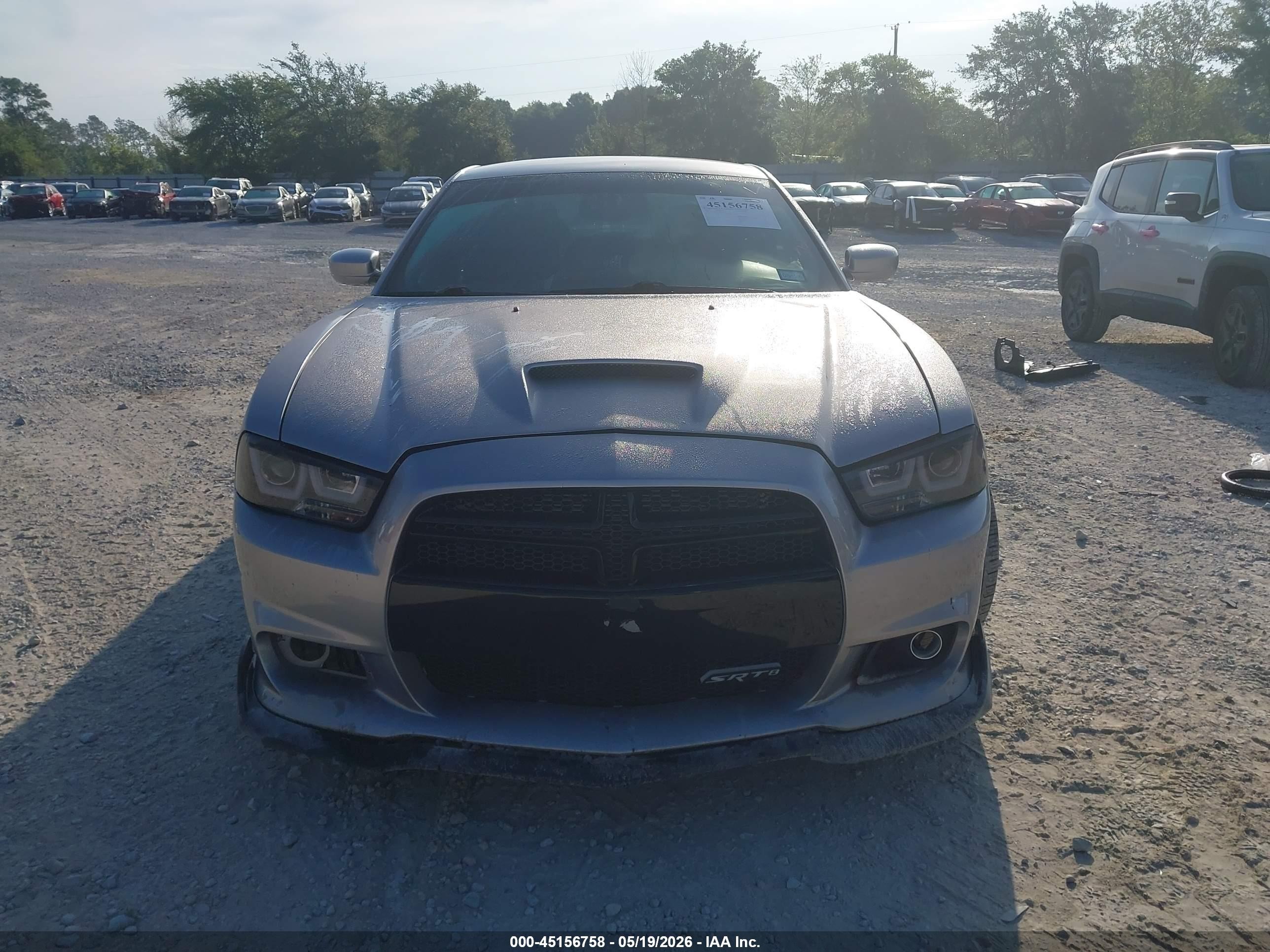 2014 Dodge Charger R/t Silver vin: 2C3CDXCTXEH369178