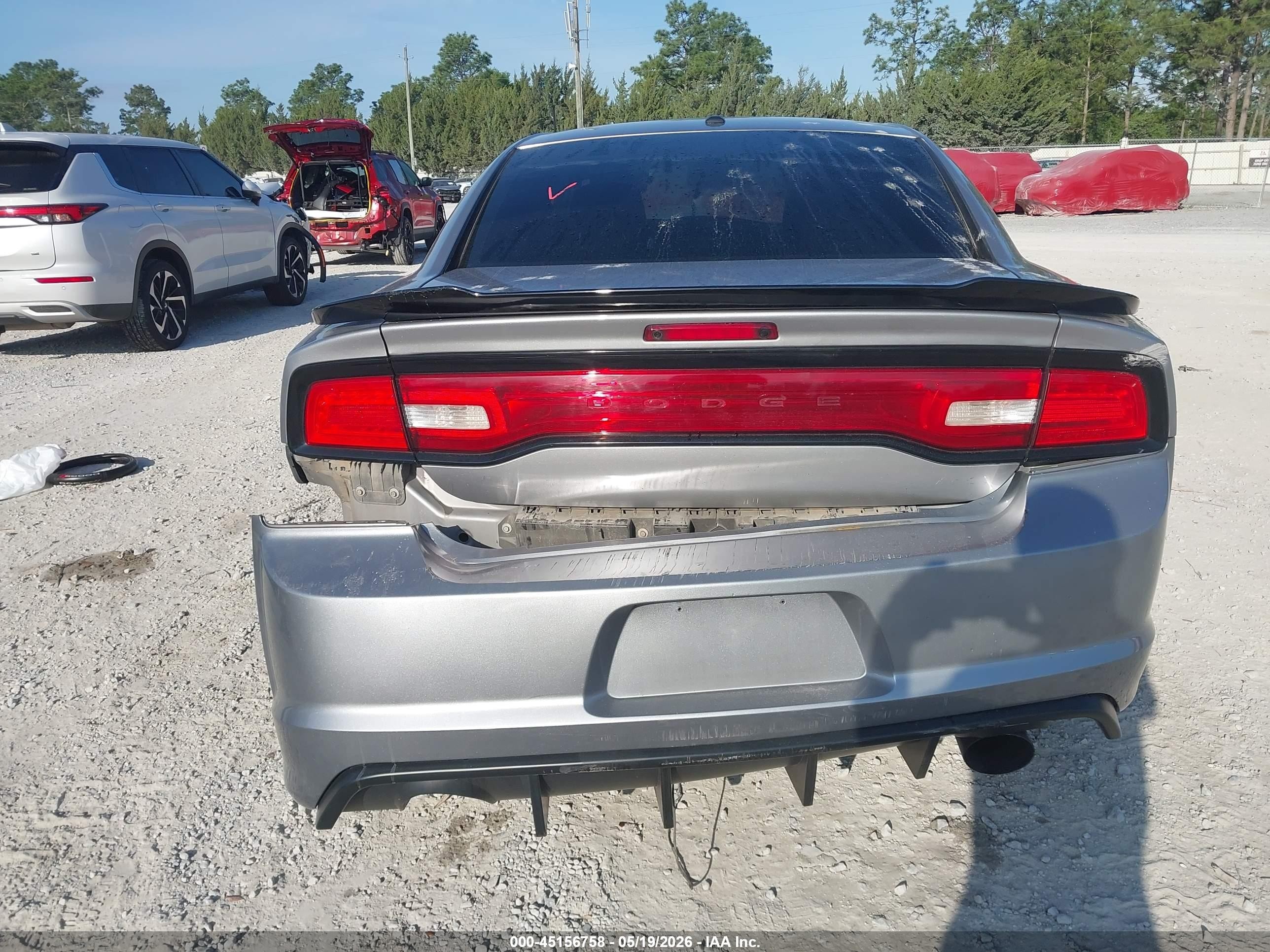 2014 Dodge Charger R/t Silver vin: 2C3CDXCTXEH369178