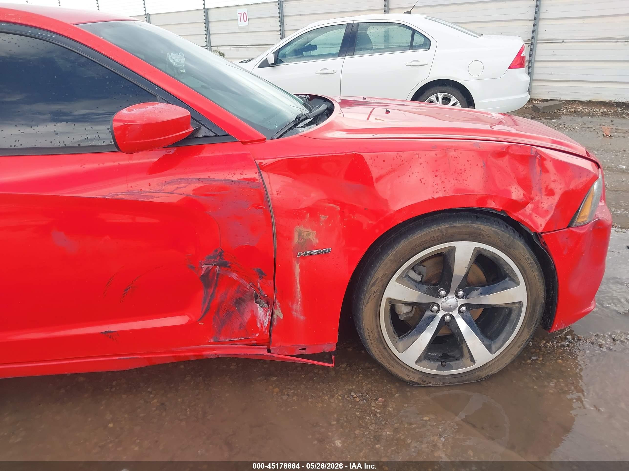2014 Dodge Charger R/t Red vin: 2C3CDXCTXEH369200