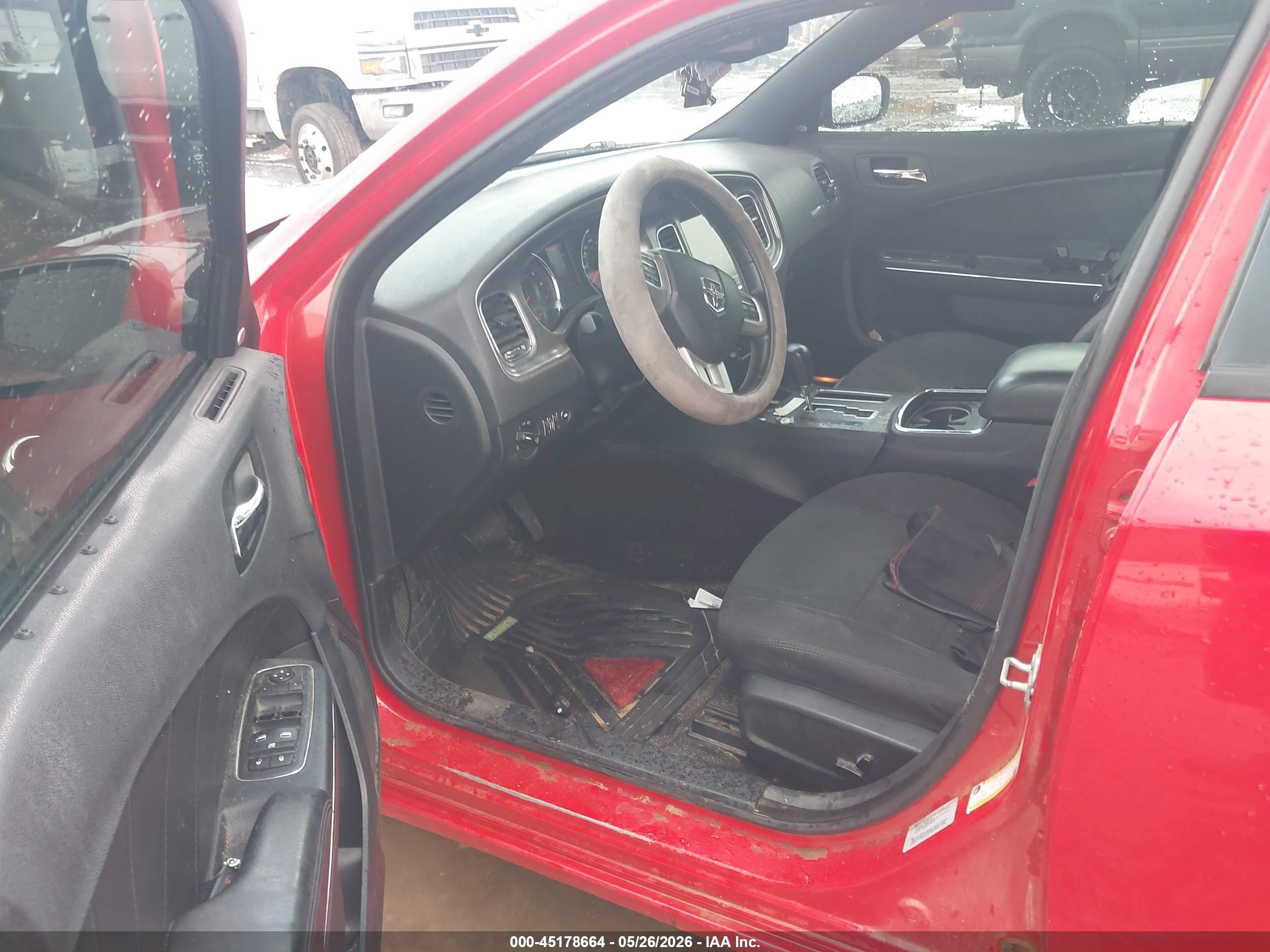 2014 Dodge Charger R/t Red vin: 2C3CDXCTXEH369200