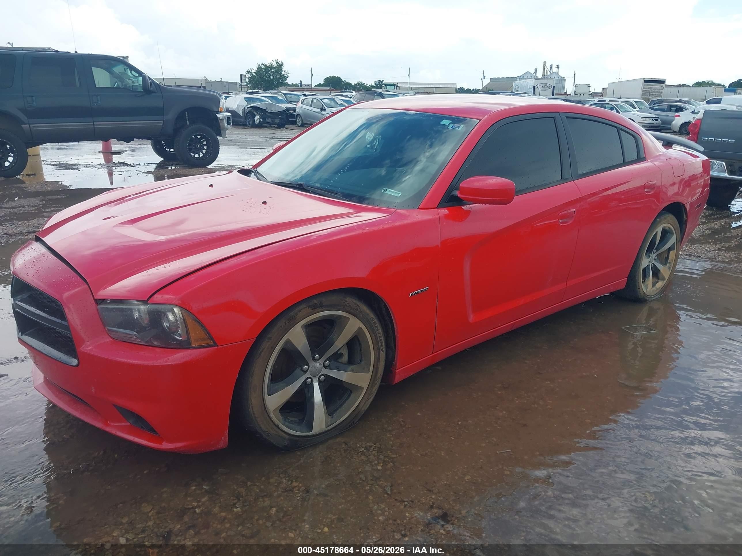2014 Dodge Charger R/t Red vin: 2C3CDXCTXEH369200