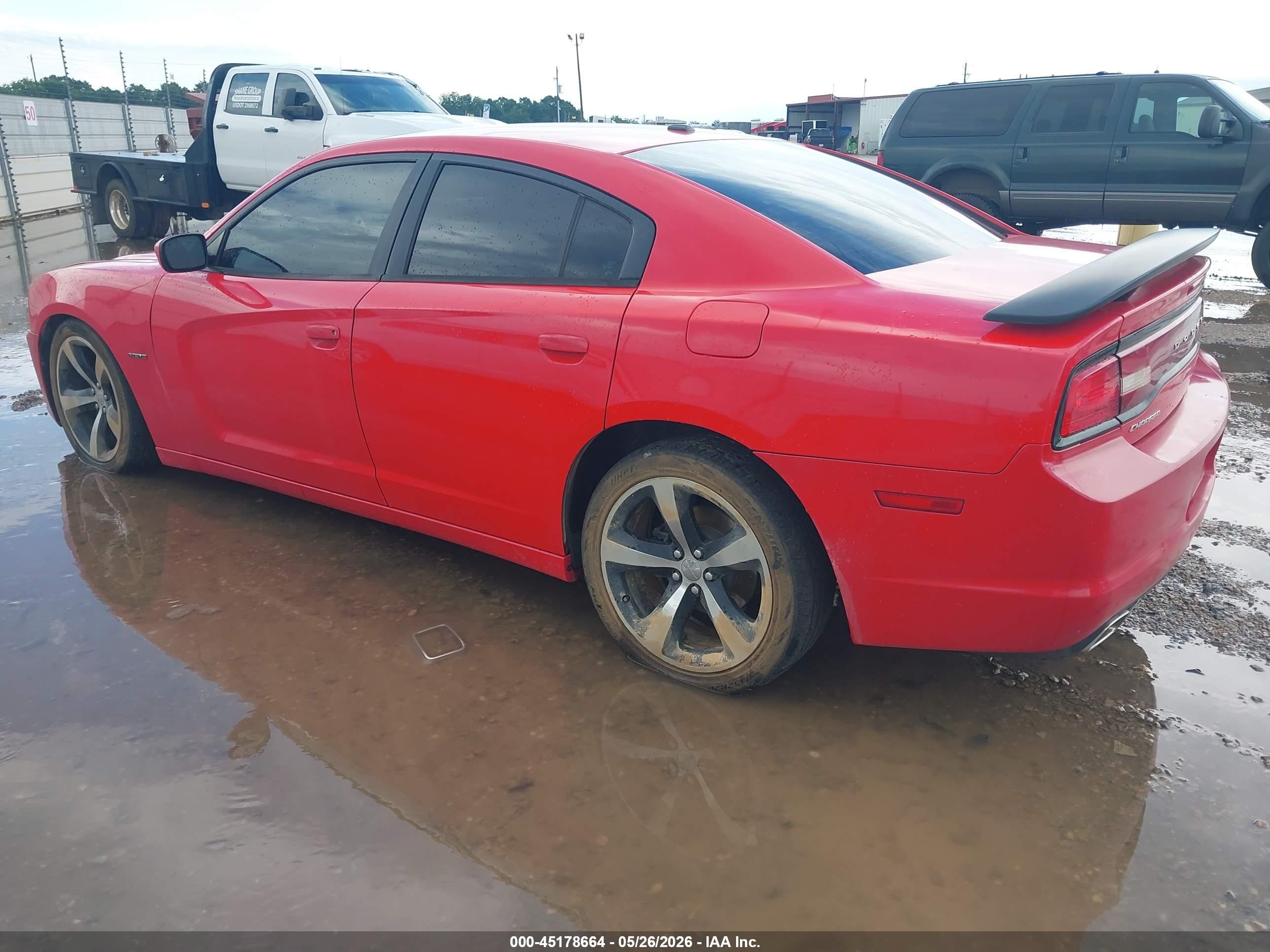 2014 Dodge Charger R/t Red vin: 2C3CDXCTXEH369200