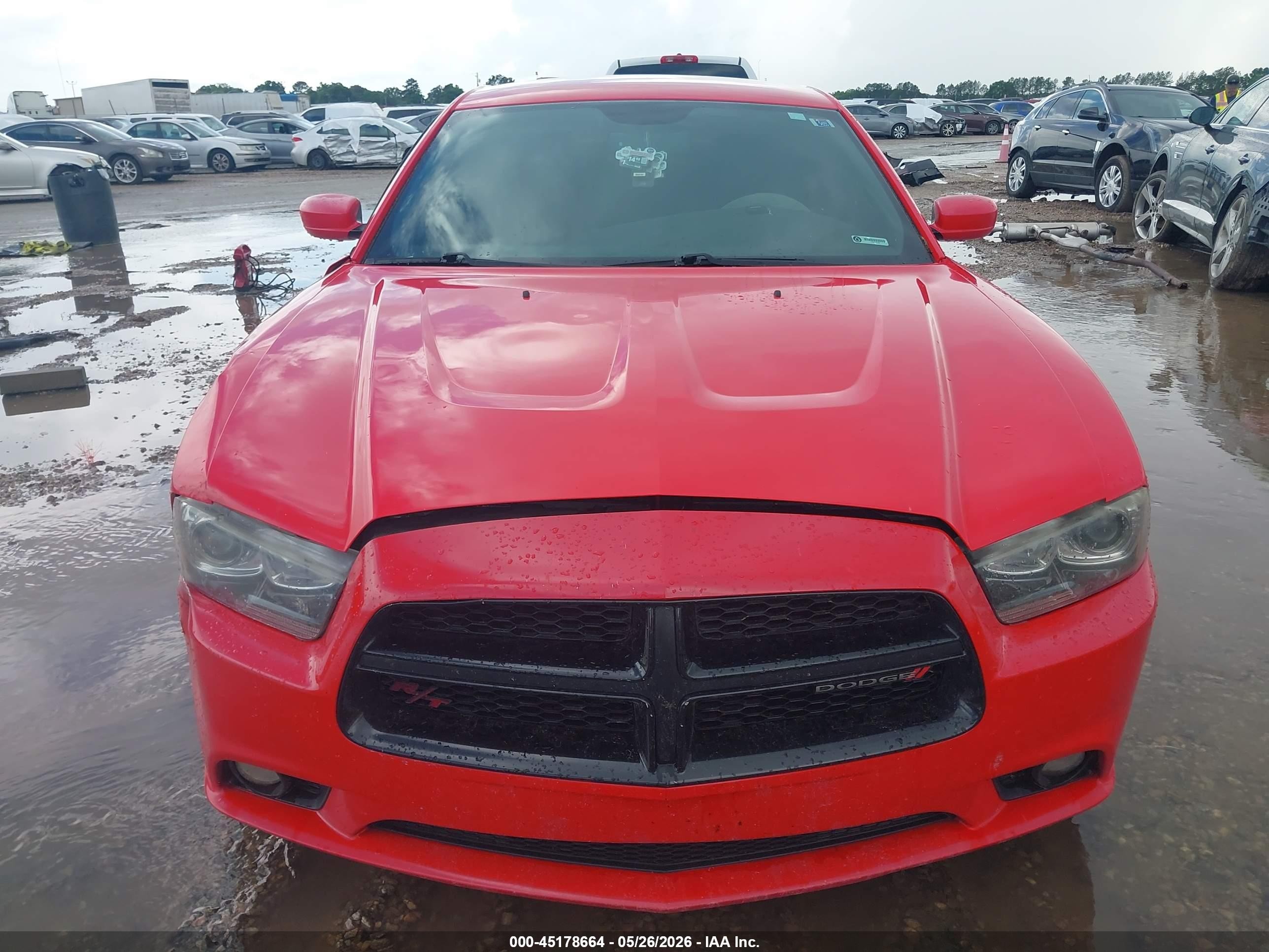 2014 Dodge Charger R/t Red vin: 2C3CDXCTXEH369200