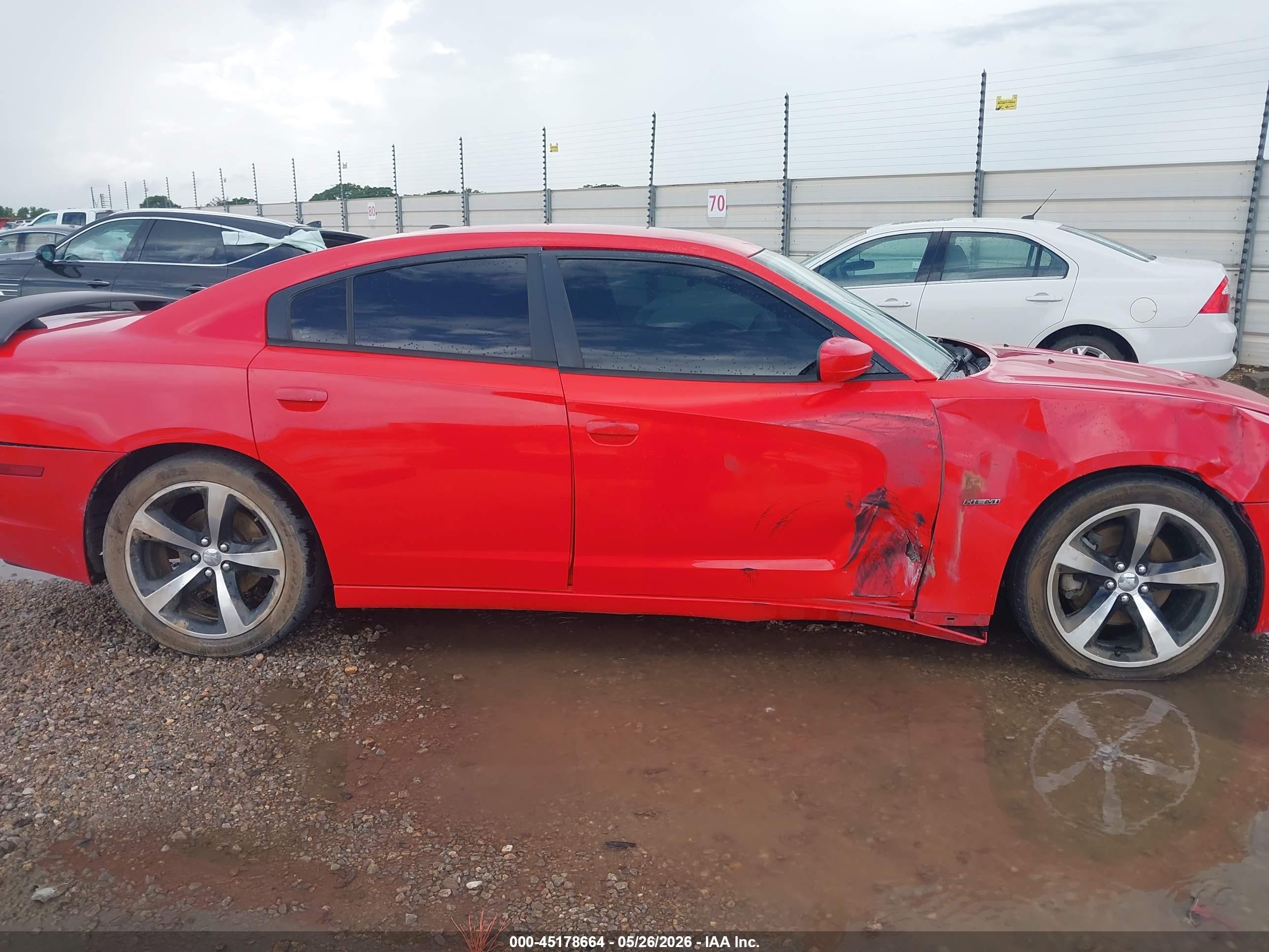 2014 Dodge Charger R/t Red vin: 2C3CDXCTXEH369200