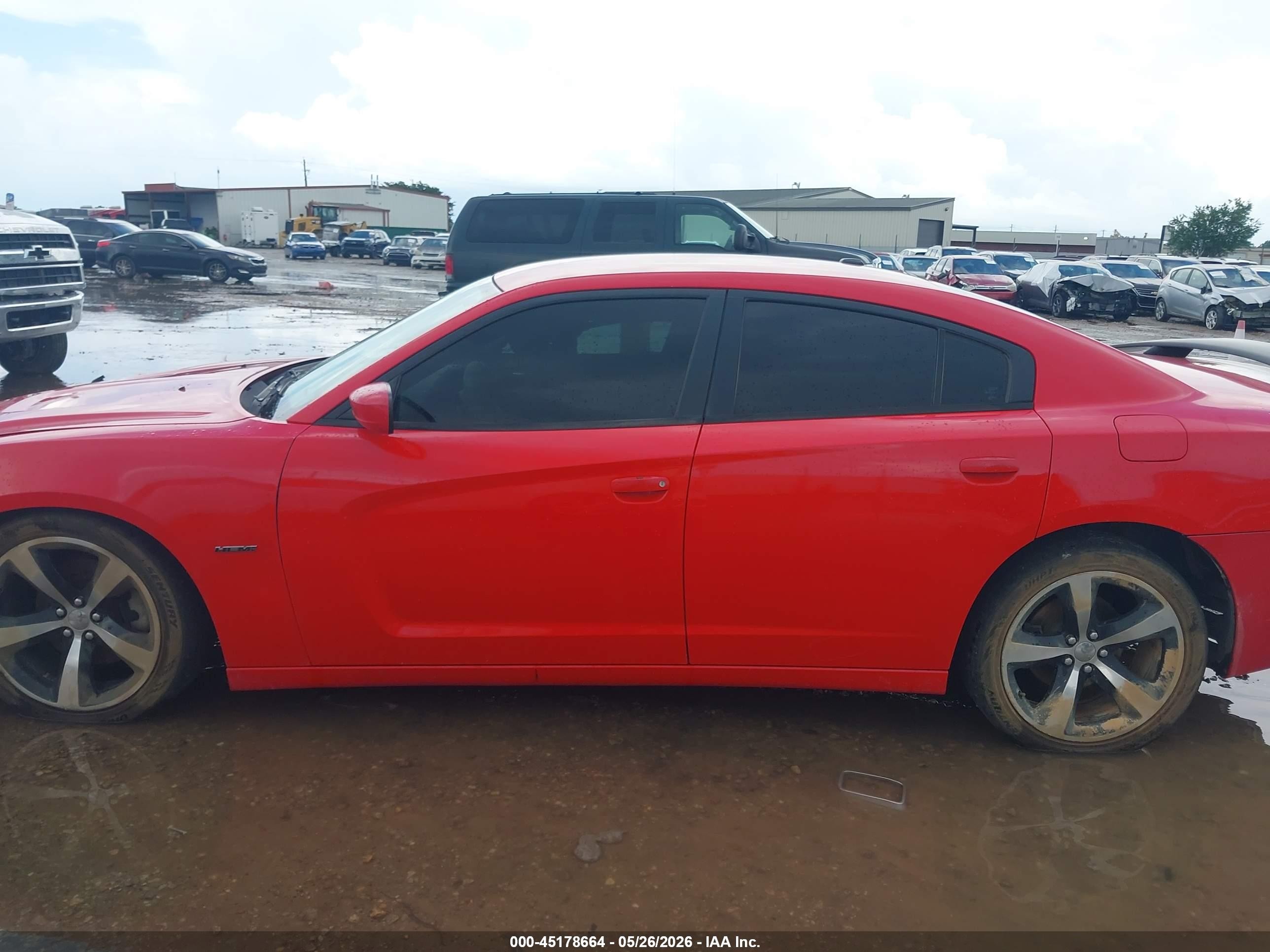 2014 Dodge Charger R/t Red vin: 2C3CDXCTXEH369200