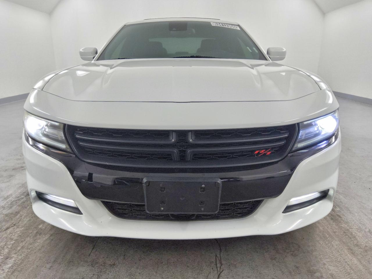 2015 Dodge Charger R/t White vin: 2C3CDXCTXFH741541