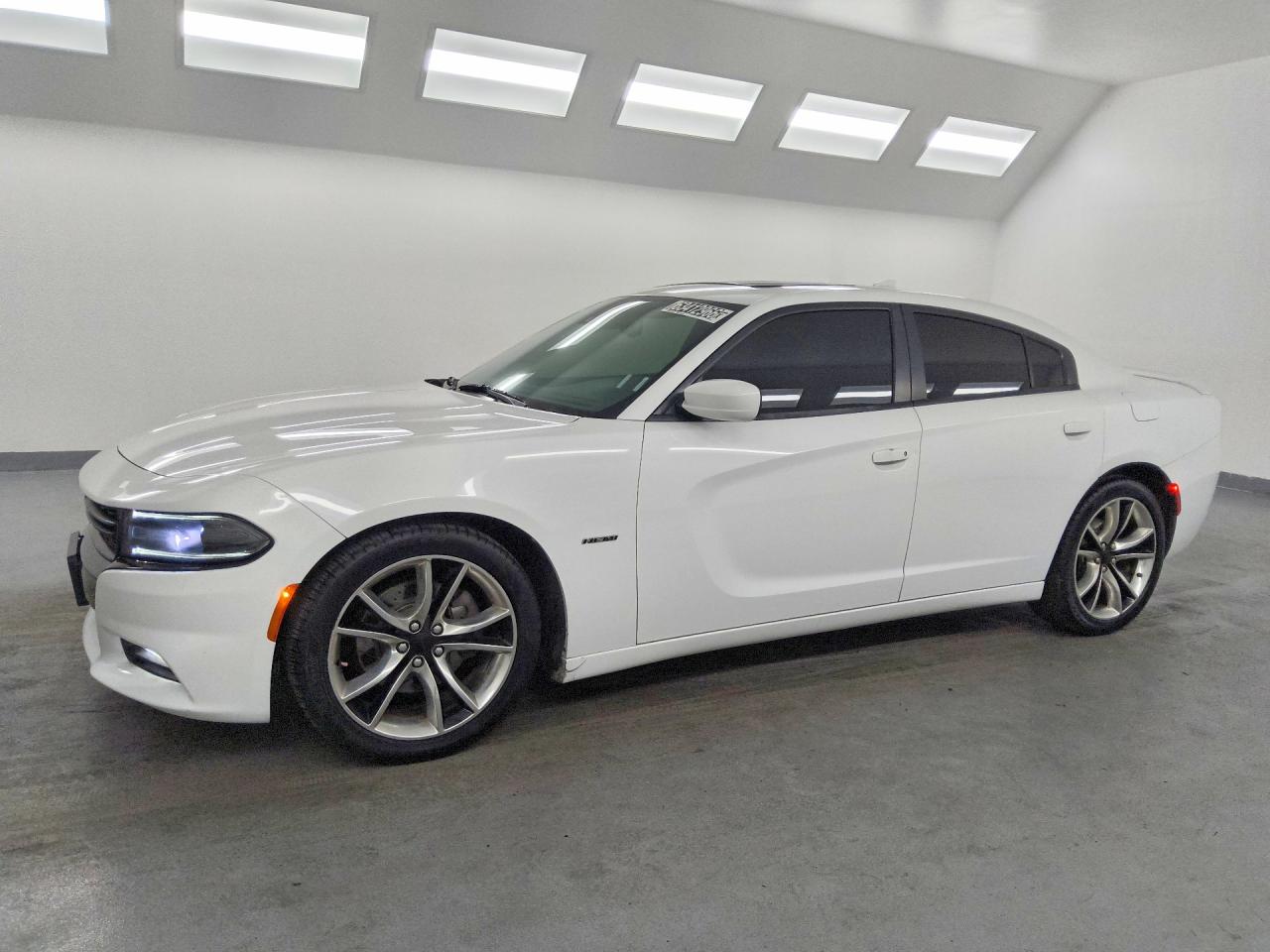 2015 Dodge Charger R/t White vin: 2C3CDXCTXFH741541