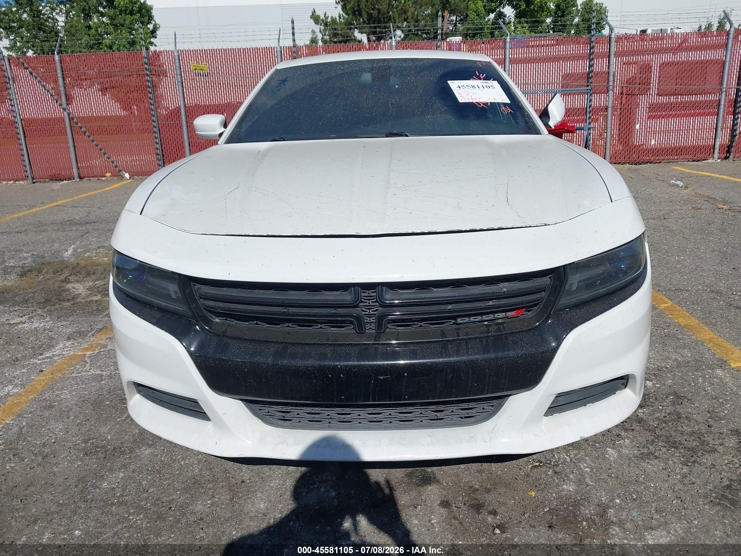 2015 Dodge Charger R/t White vin: 2C3CDXCTXFH754418