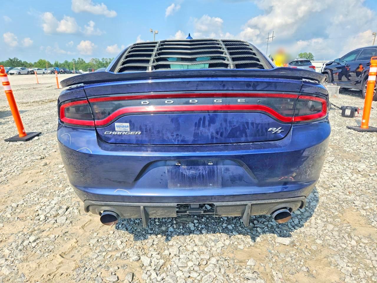 2015 Dodge Charger R/t Blue vin: 2C3CDXCTXFH809417