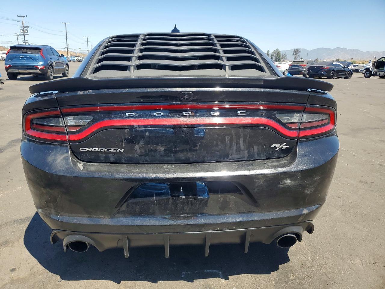 2015 Dodge Charger R/t Black vin: 2C3CDXCTXFH836665