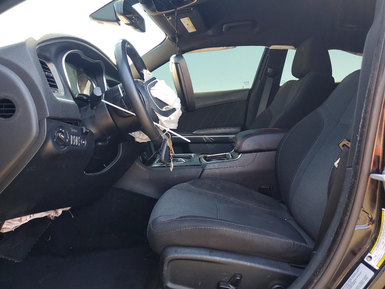 2015 Dodge Charger R/t Black vin: 2C3CDXCTXFH836665