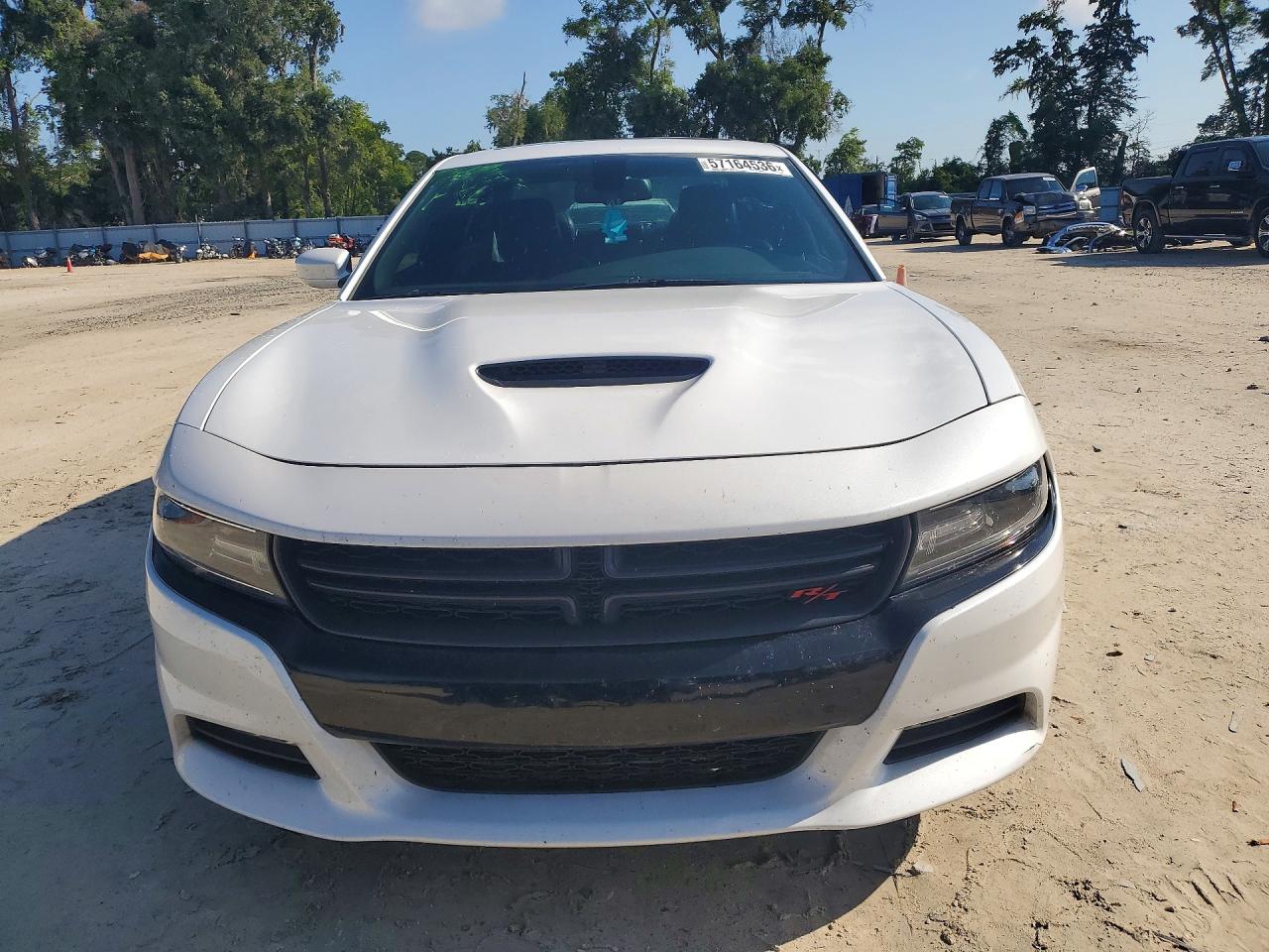 2015 Dodge Charger R White vin: 2C3CDXCTXFH895831