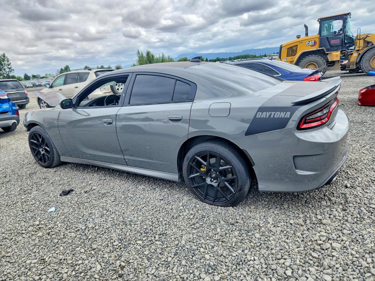 2017 Dodge Charger R/t Gray vin: 2C3CDXCTXHH520279