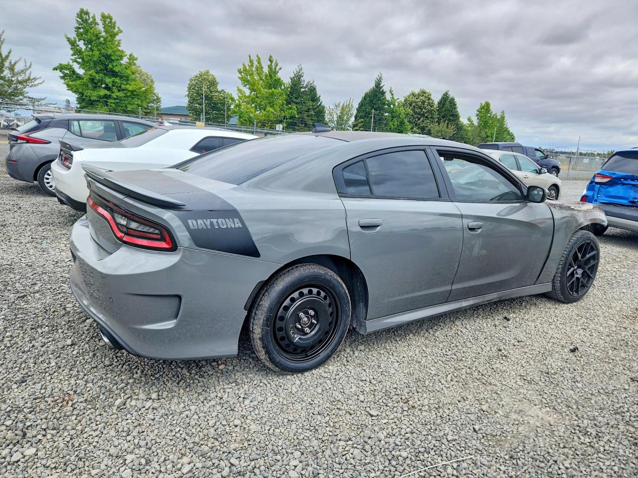 2017 Dodge Charger R/t Gray vin: 2C3CDXCTXHH520279