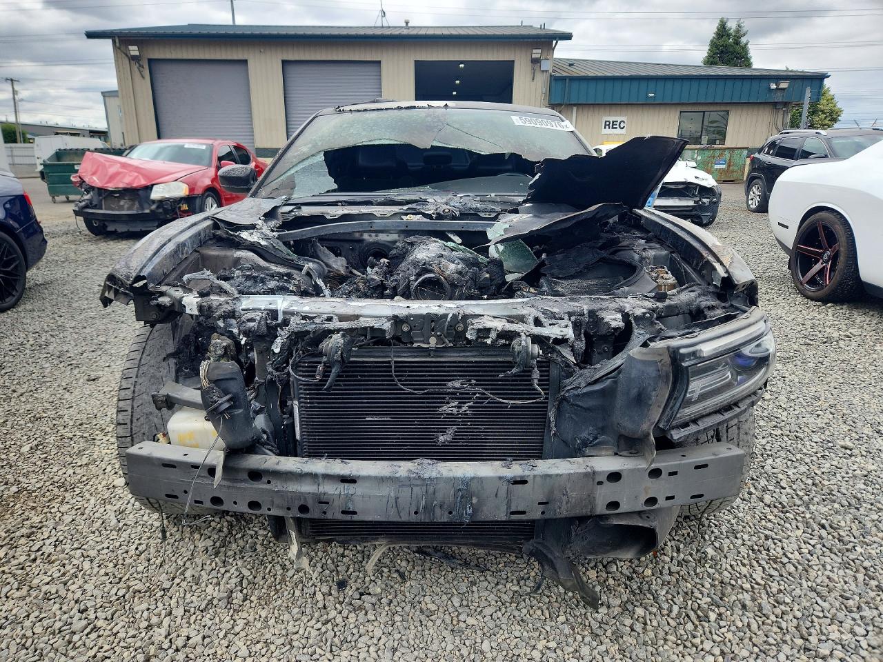 2017 Dodge Charger R/t Gray vin: 2C3CDXCTXHH520279
