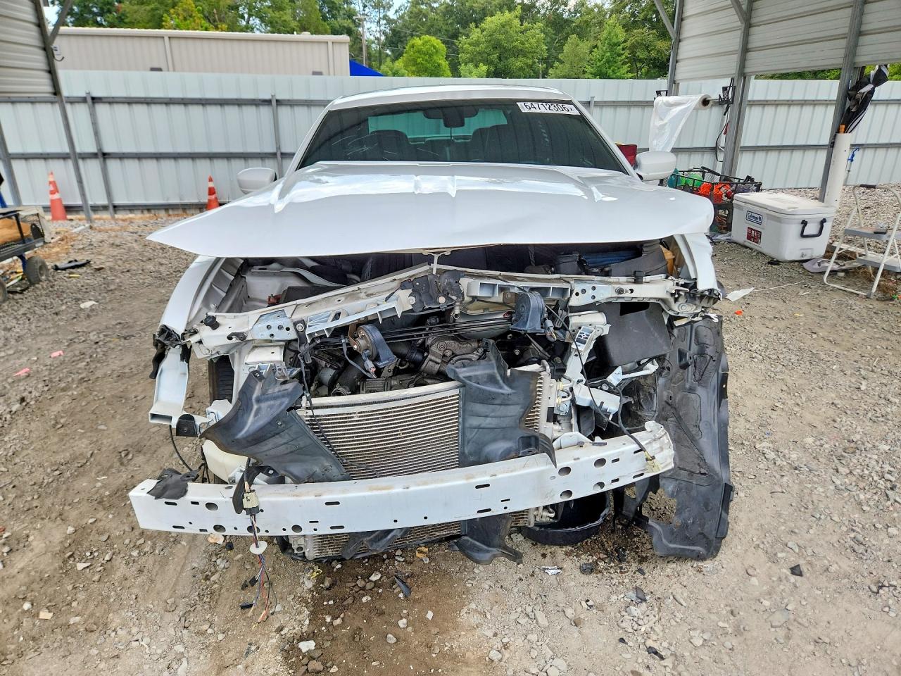 2018 Dodge Charger R/t White vin: 2C3CDXCTXJH221851