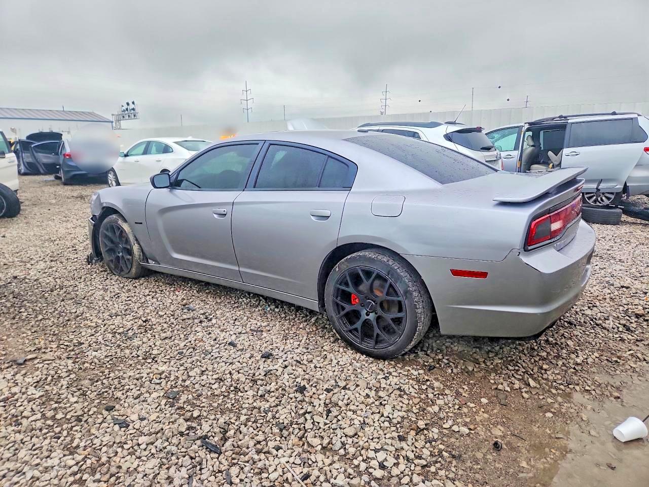 2013 Dodge Charger R Silver vin: 2C3CDXDT0DH651469