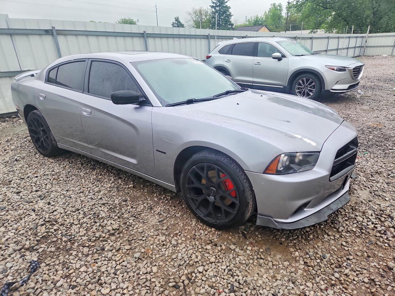 2013 Dodge Charger R Silver vin: 2C3CDXDT0DH651469