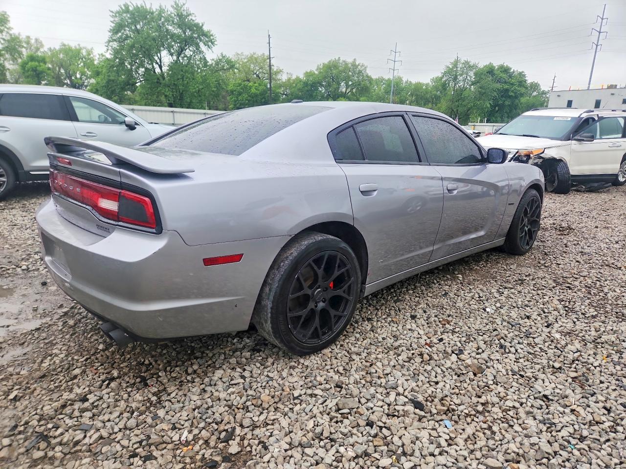 2013 Dodge Charger R Silver vin: 2C3CDXDT0DH651469