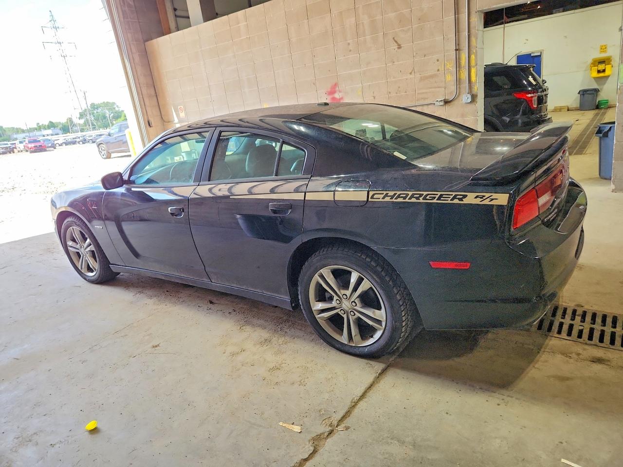 2013 Dodge Charger Rt Black vin: 2C3CDXDT0DH693429