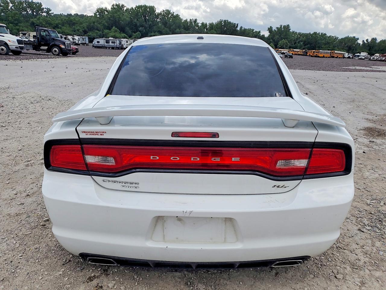 2014 Dodge Charger R White vin: 2C3CDXDT0EH103117