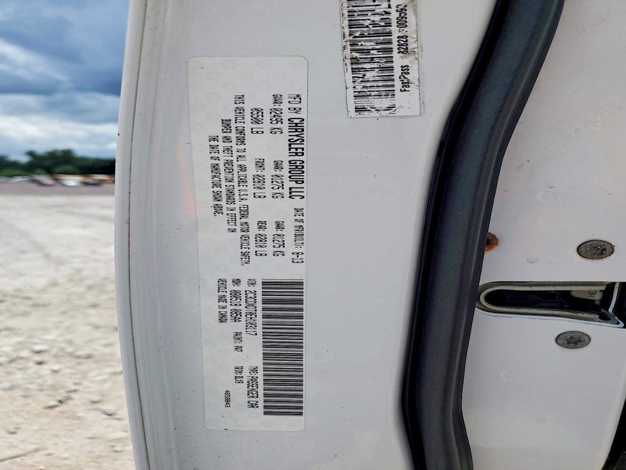 2014 Dodge Charger R White vin: 2C3CDXDT0EH103117