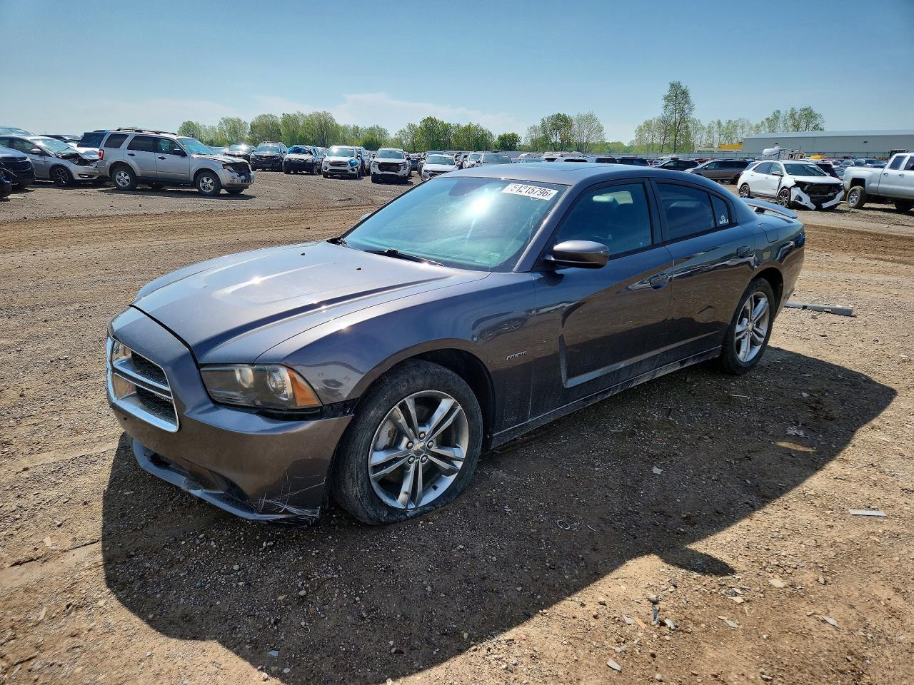 2014 Dodge Charger R Charcoal vin: 2C3CDXDT0EH178447