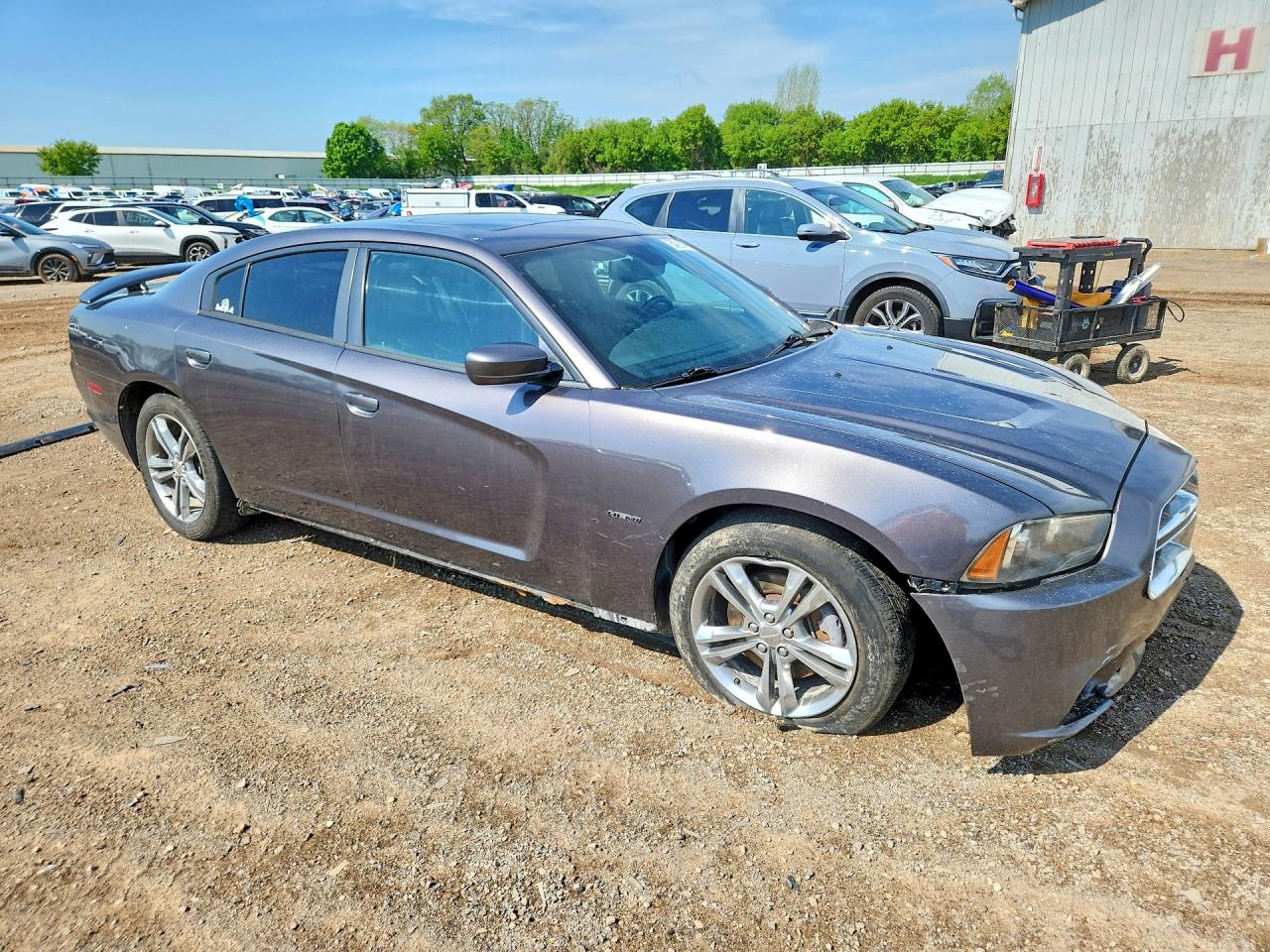2014 Dodge Charger R Charcoal vin: 2C3CDXDT0EH178447