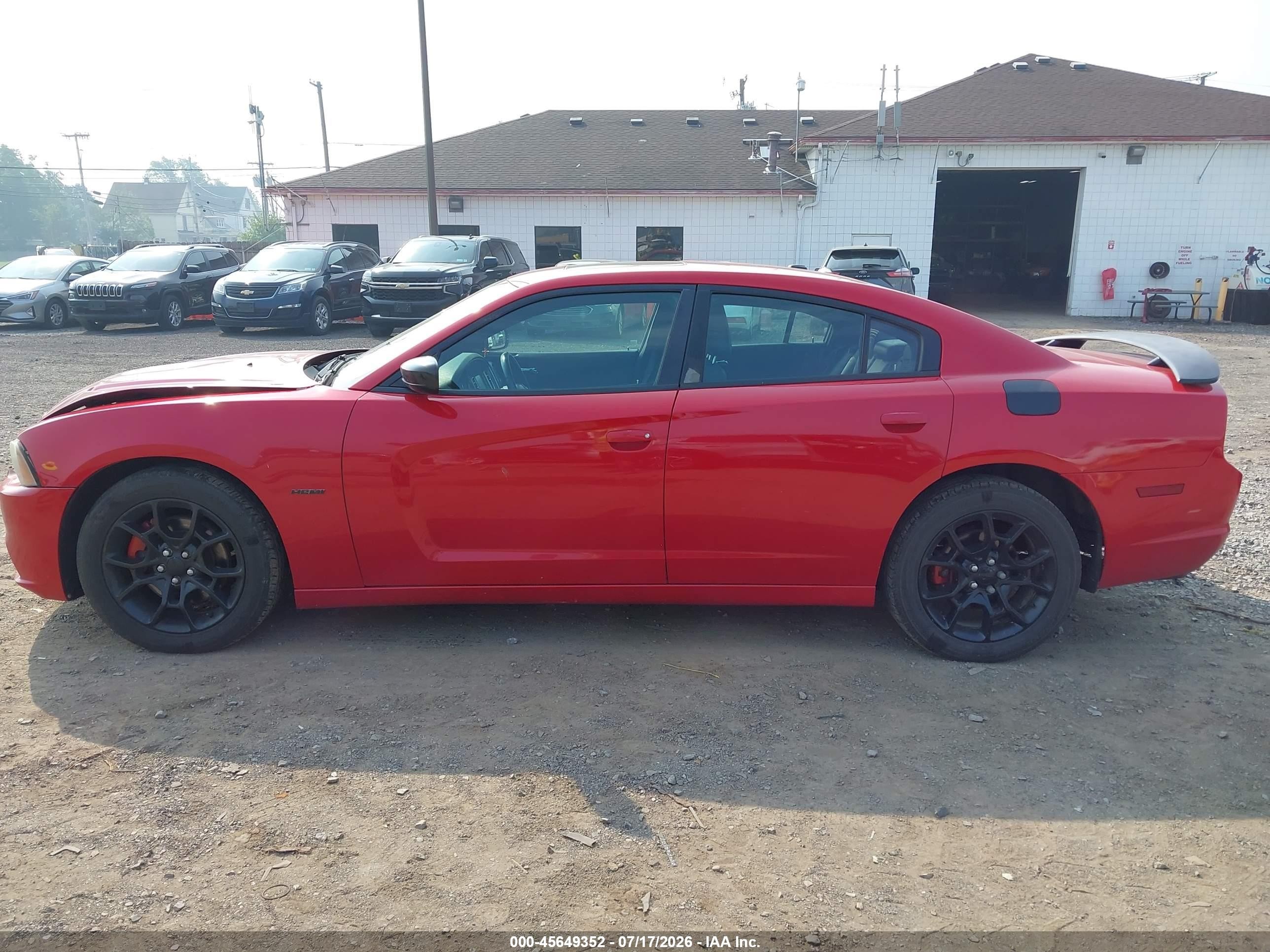 2012 Dodge Charger R/t Red vin: 2C3CDXDT1CH156681