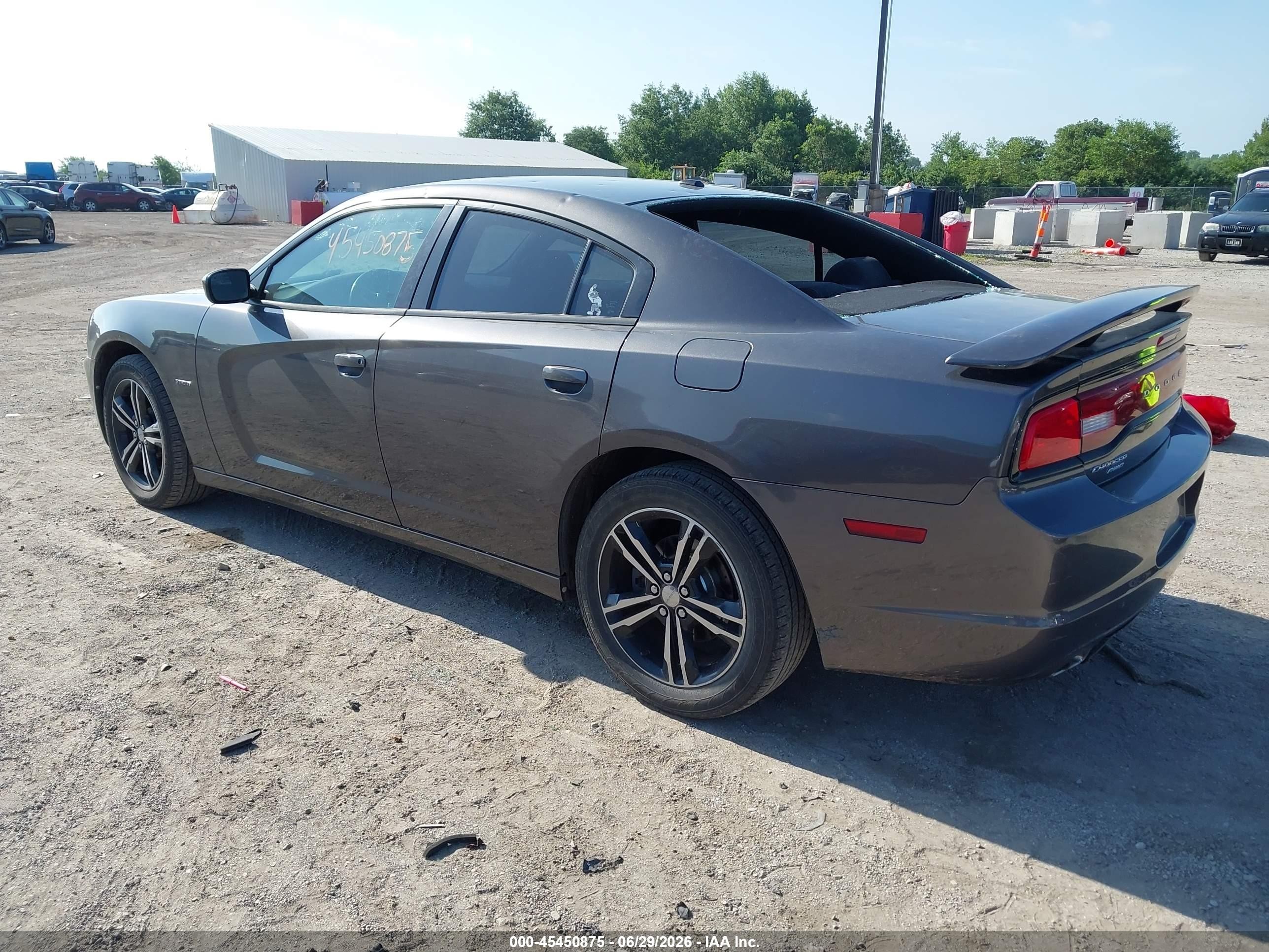 2014 Dodge Charger R/t Gray vin: 2C3CDXDT1EH203548