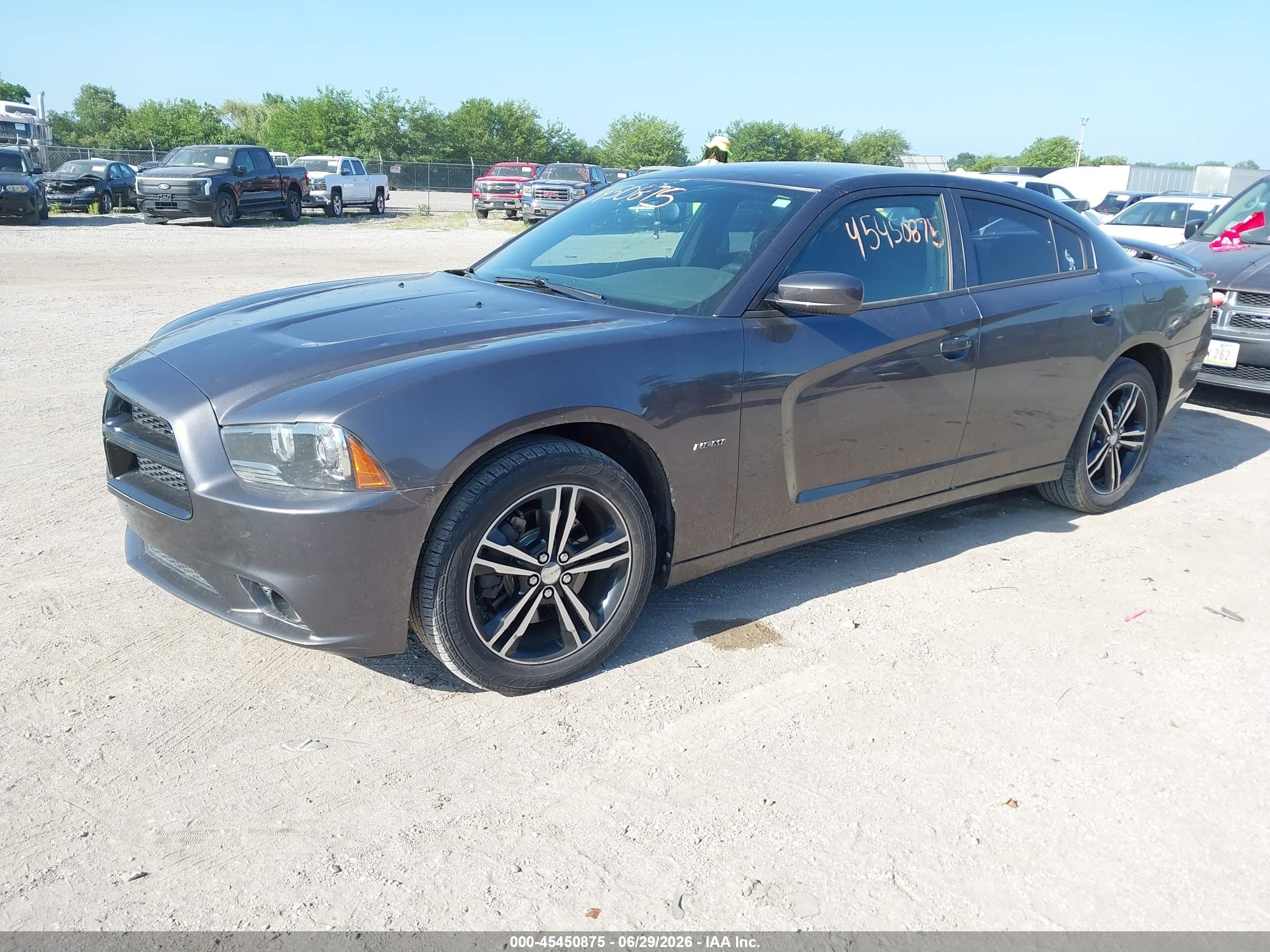 2014 Dodge Charger R/t Gray vin: 2C3CDXDT1EH203548