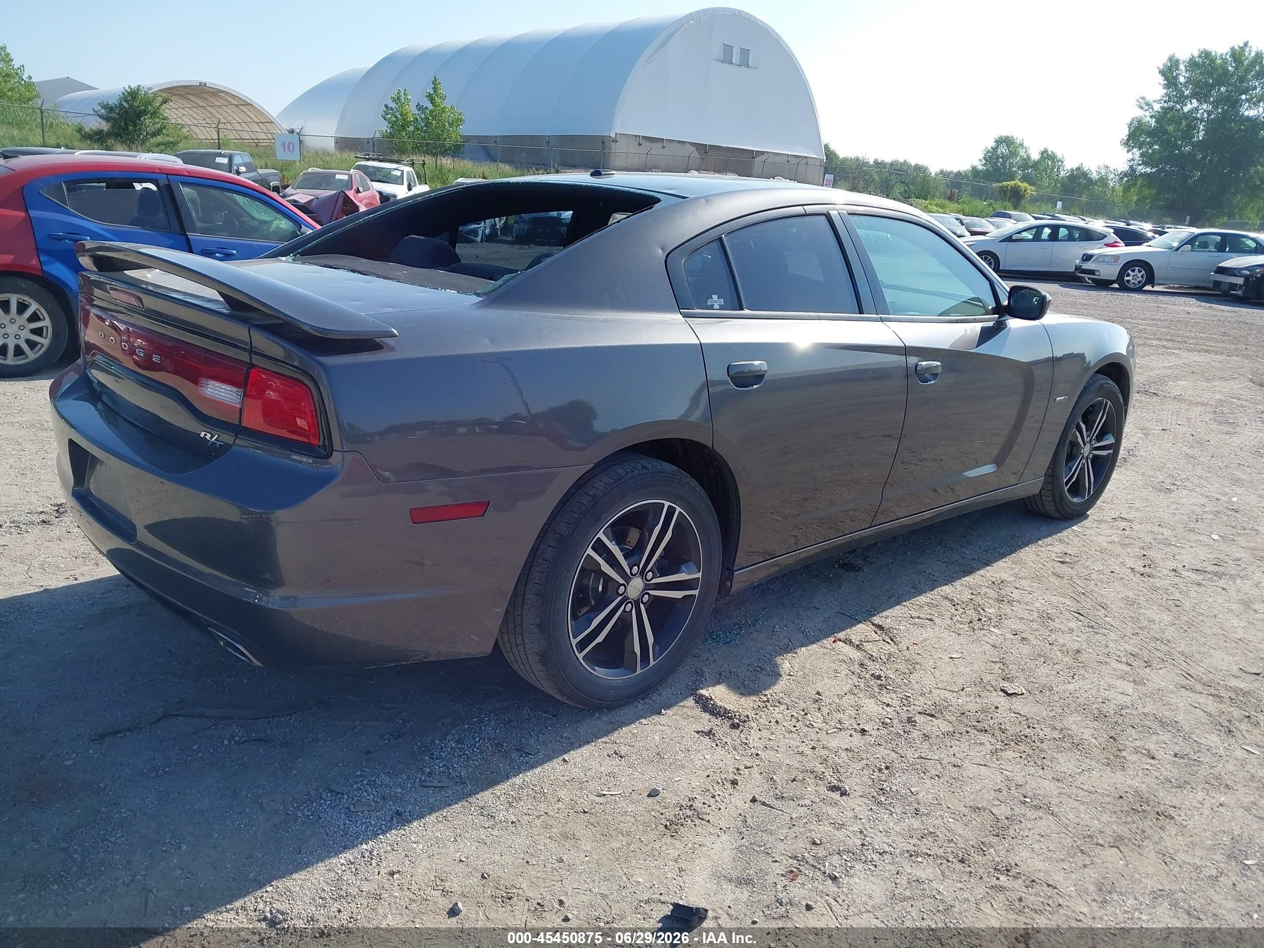 2014 Dodge Charger R/t Gray vin: 2C3CDXDT1EH203548