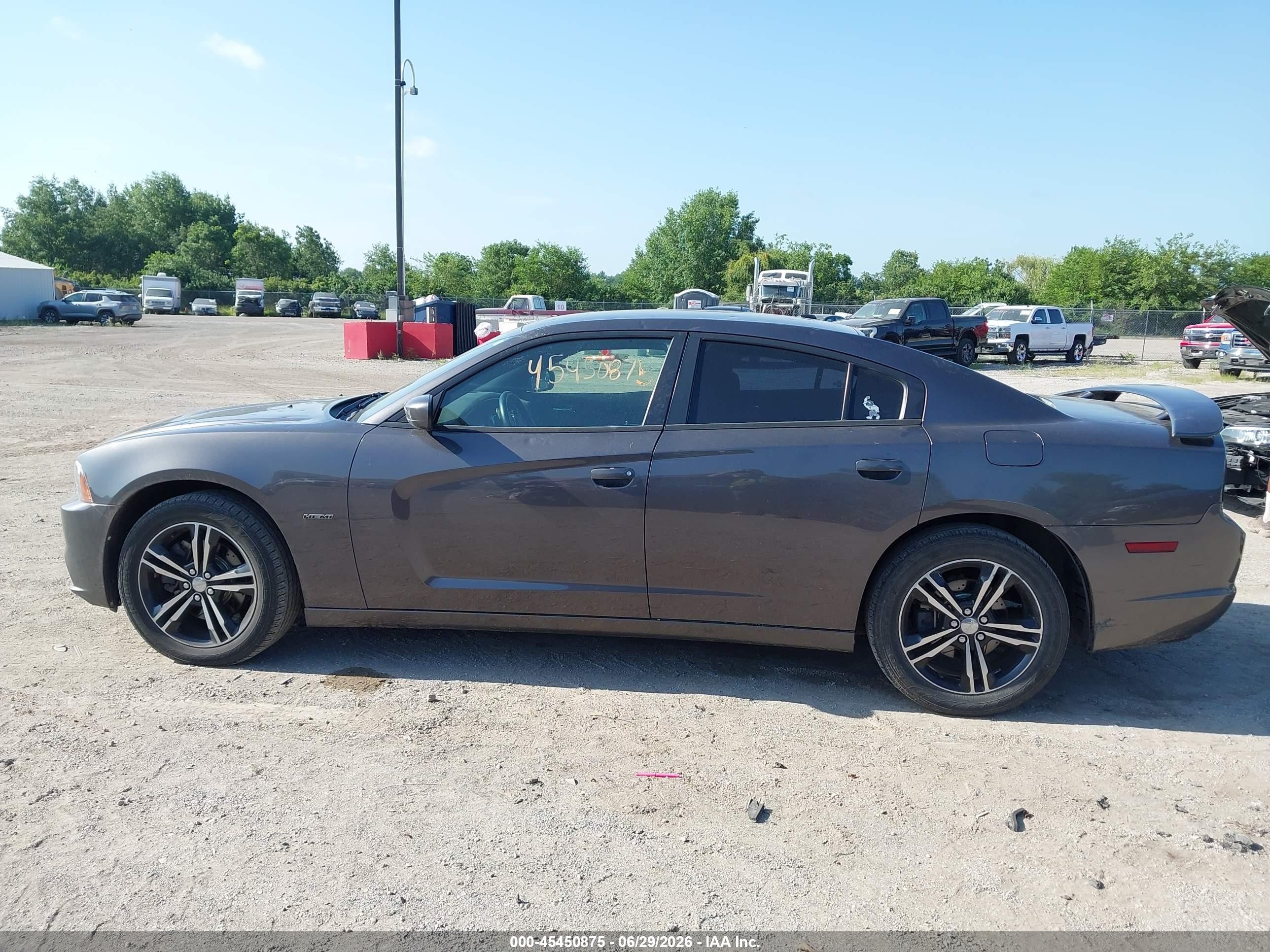 2014 Dodge Charger R/t Gray vin: 2C3CDXDT1EH203548